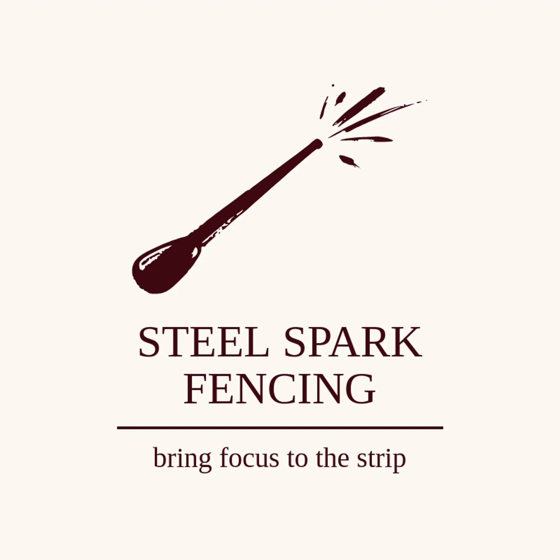 Steel Spark Fencing logo for fencing