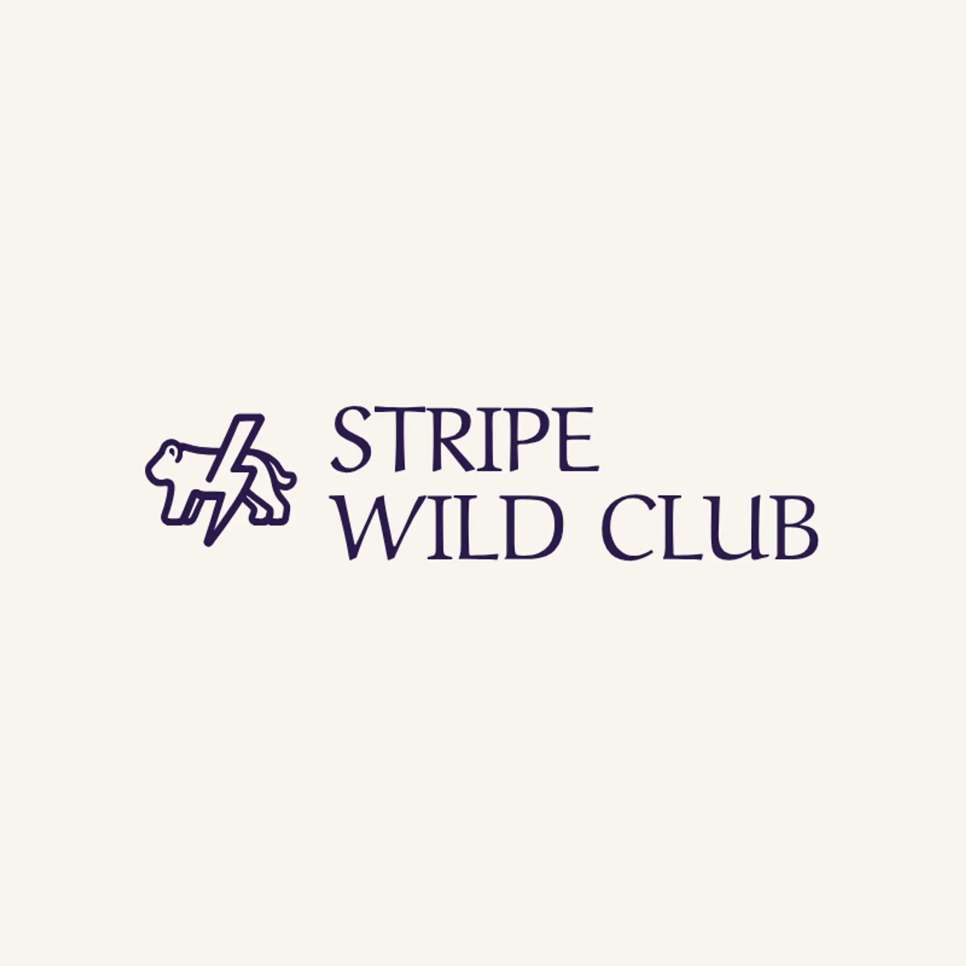 Stripe Wild Club logo for beast