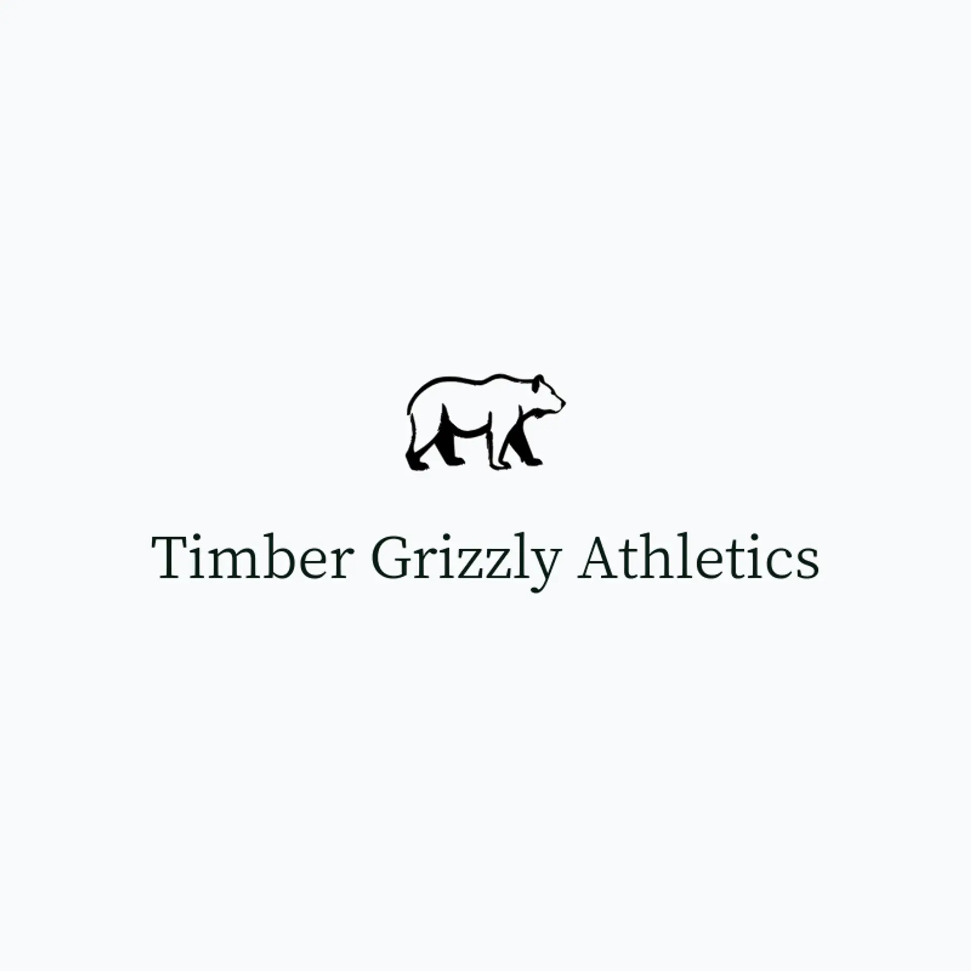 Timber Grizzly Athletics logo for grizzly