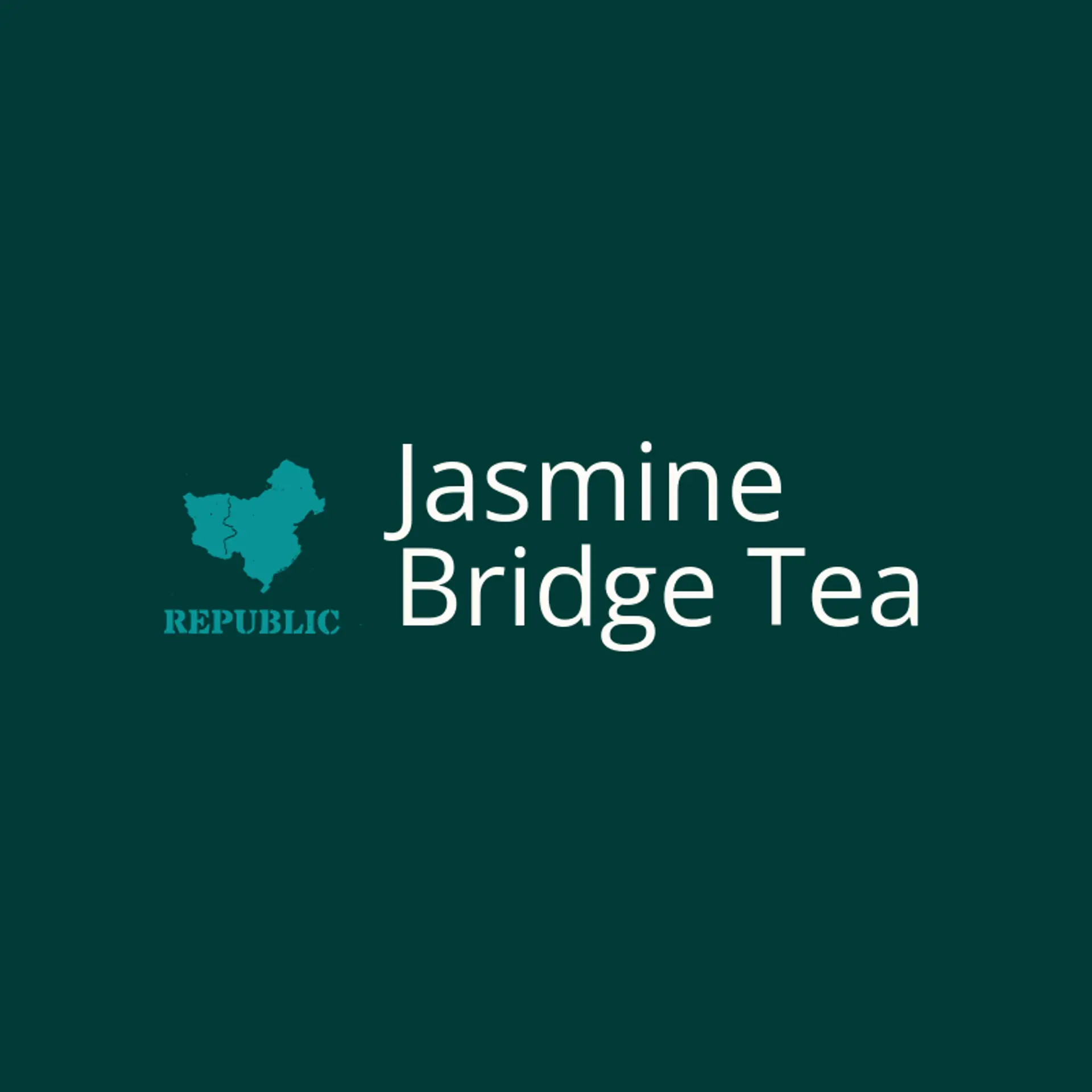 Jasmine Bridge Tea logo for china