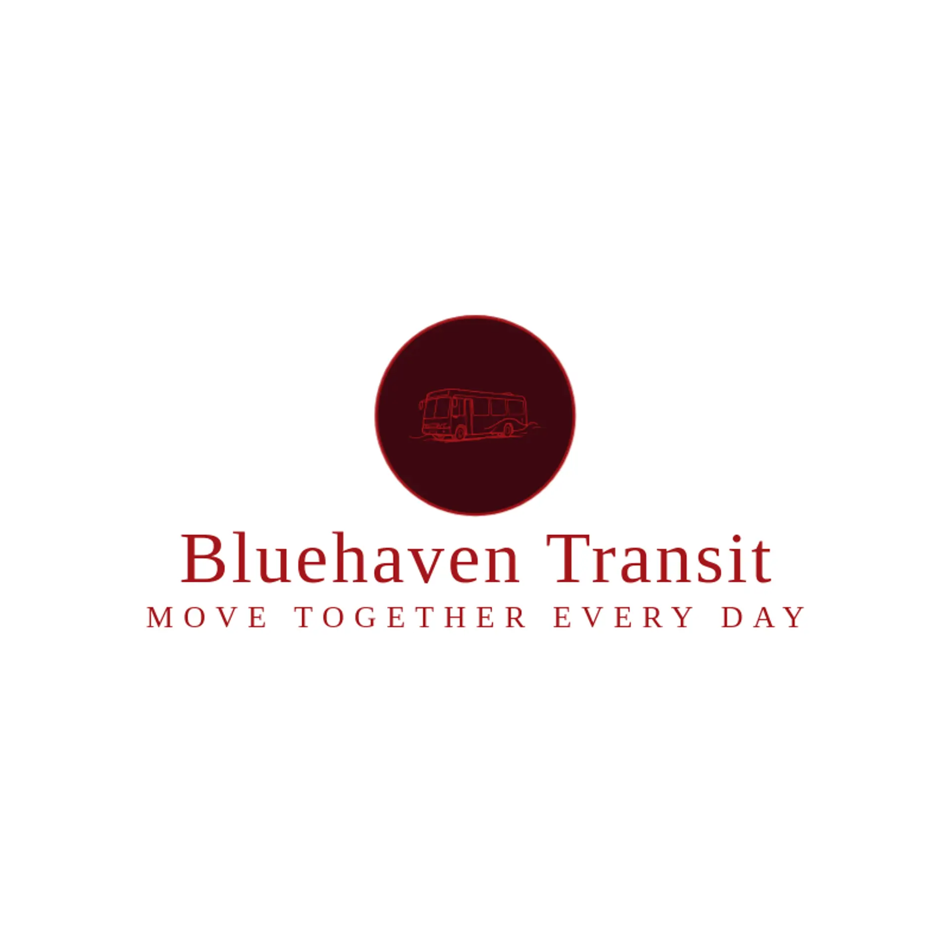 Bluehaven Transit logo for fleet
