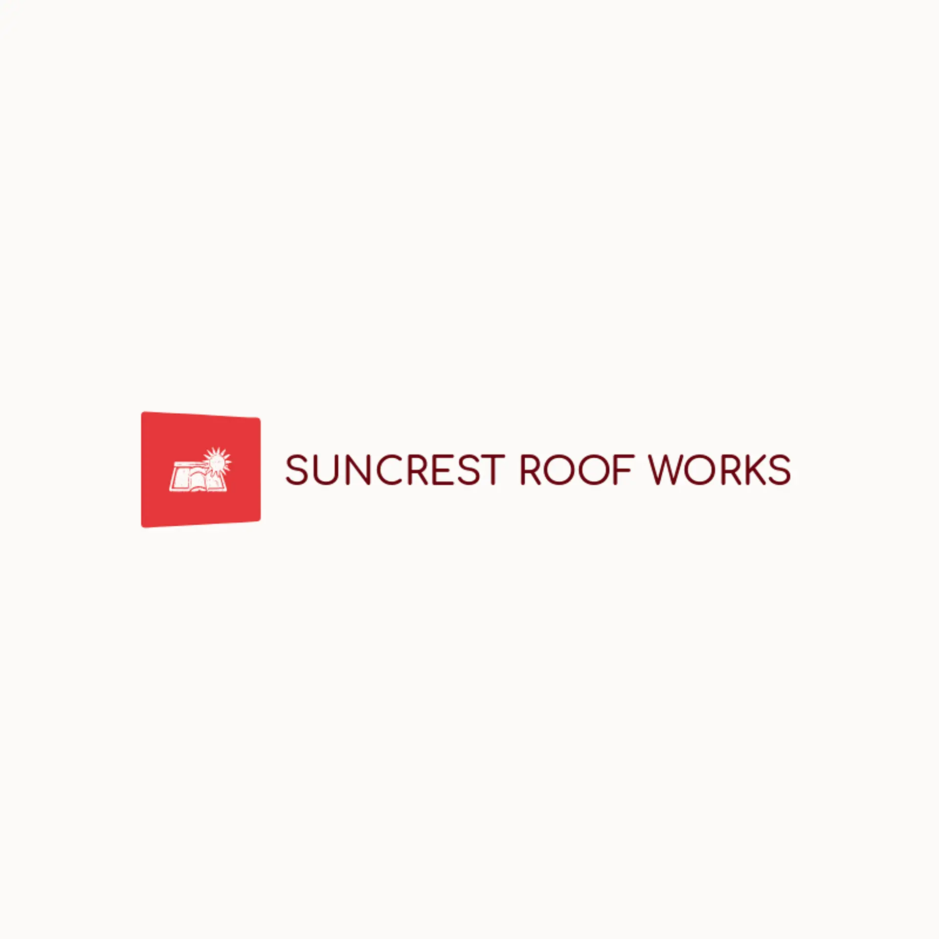 Suncrest Roof Works logo for roofing