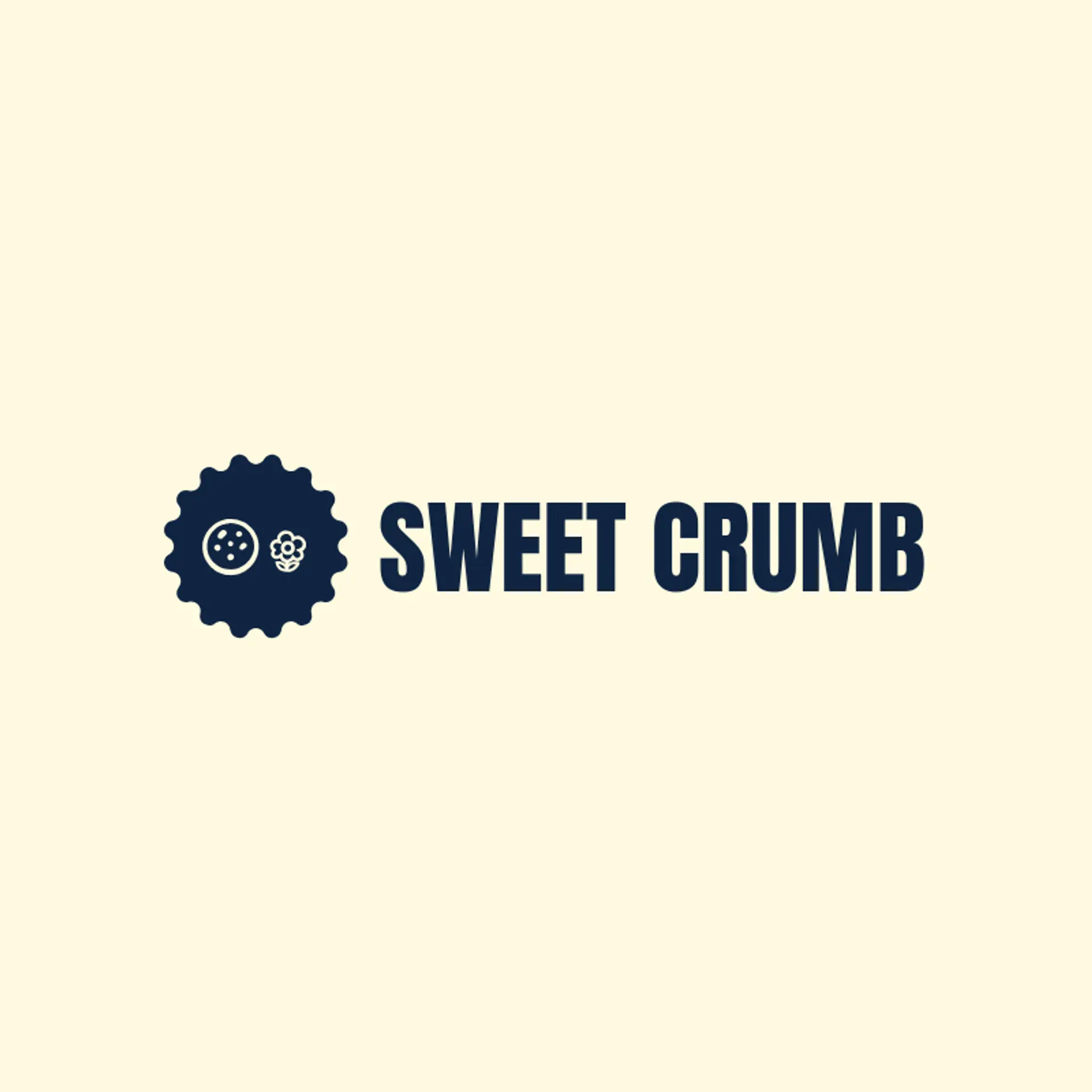 Sweet Crumb logo for snack
