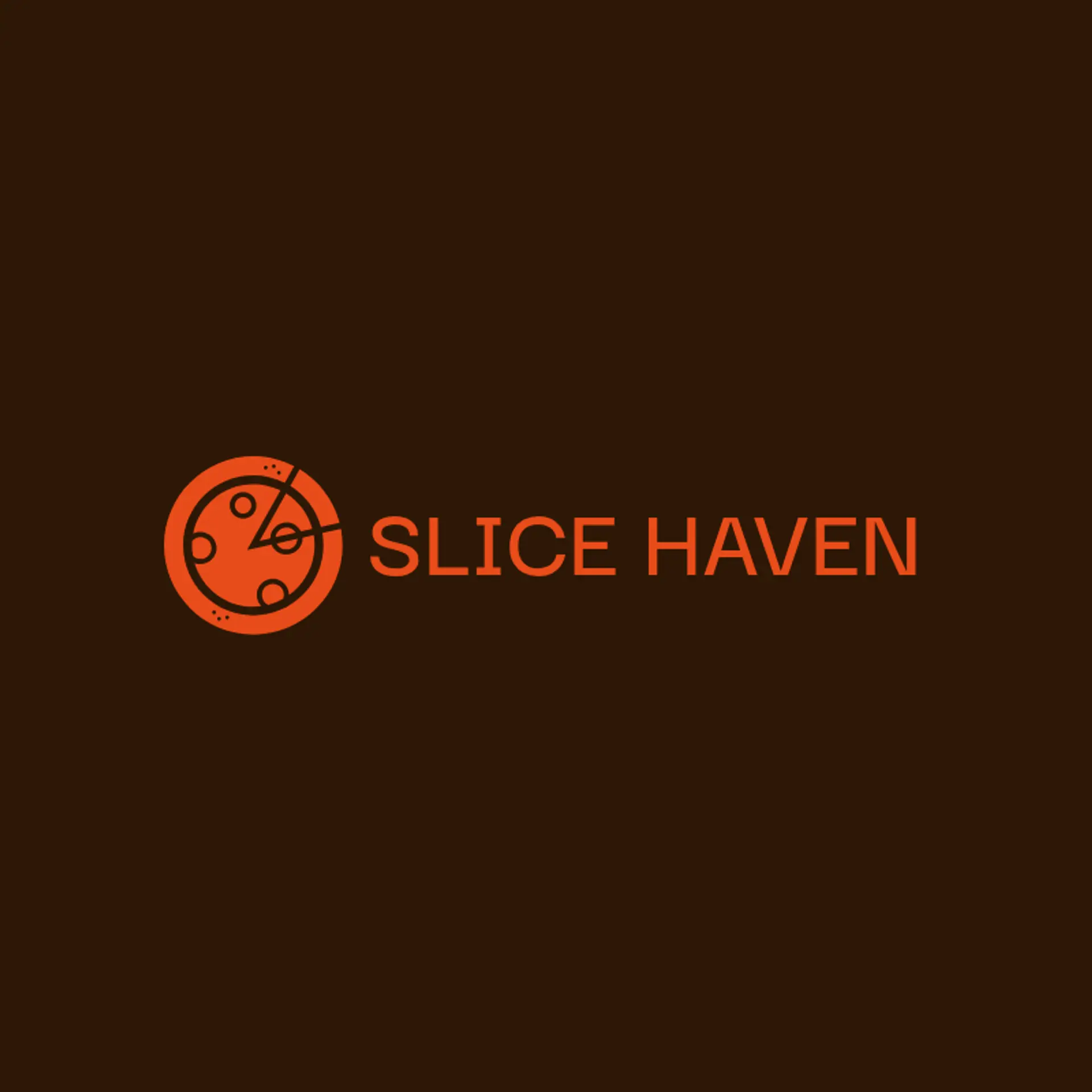 Slice Haven logo for pizza restaurant
