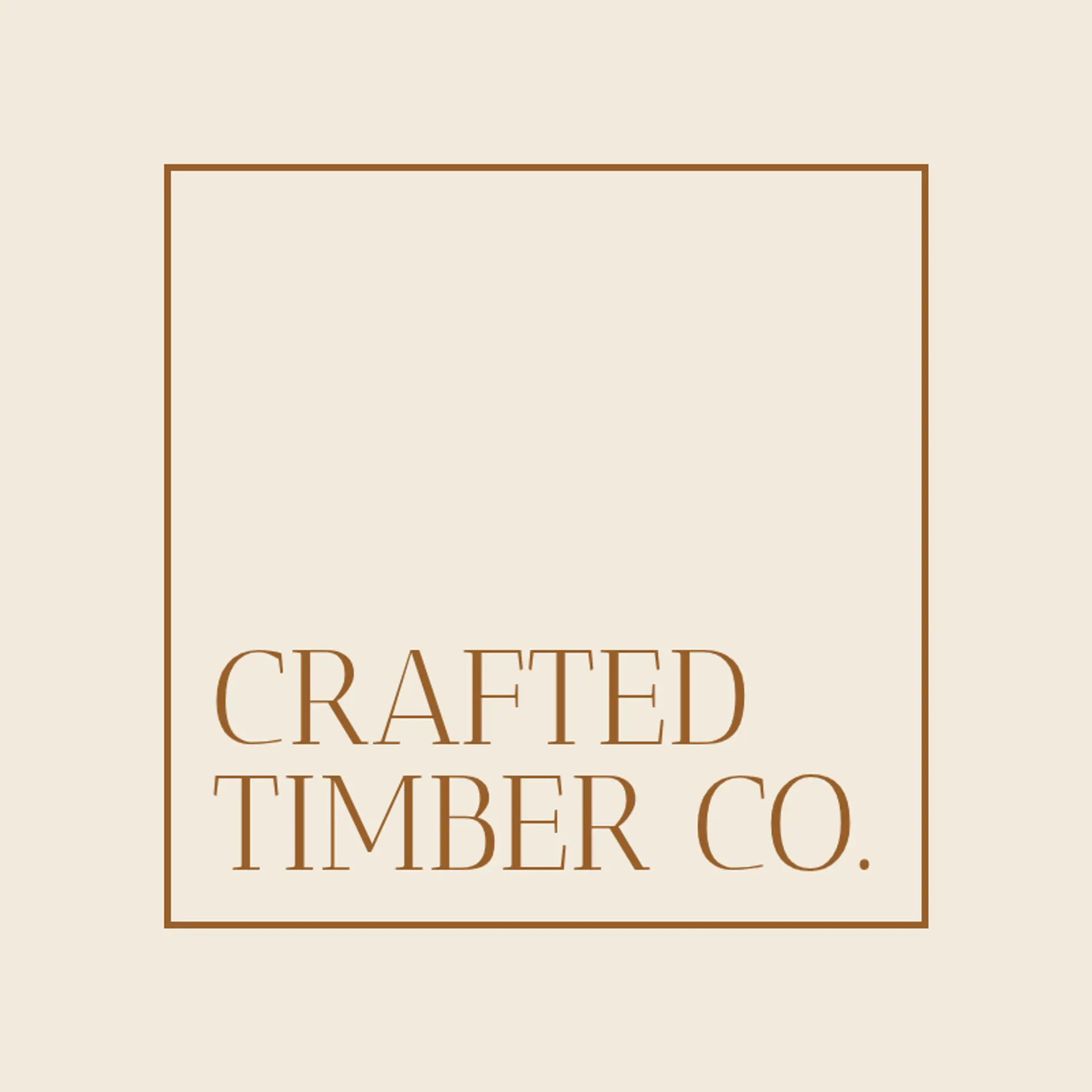 TimberCraft Studio logo for woodworking