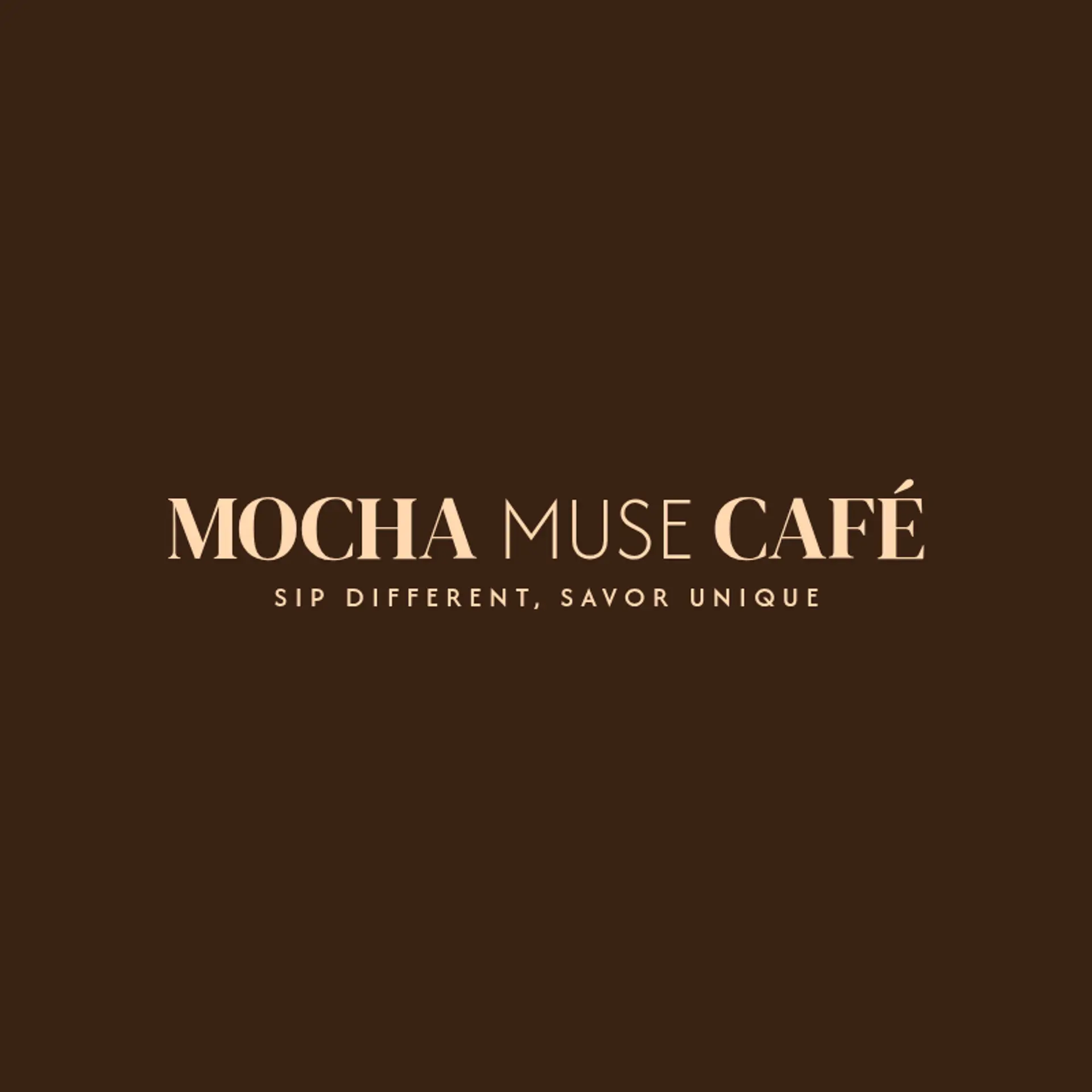 Brew & Origin logo for unique cafe