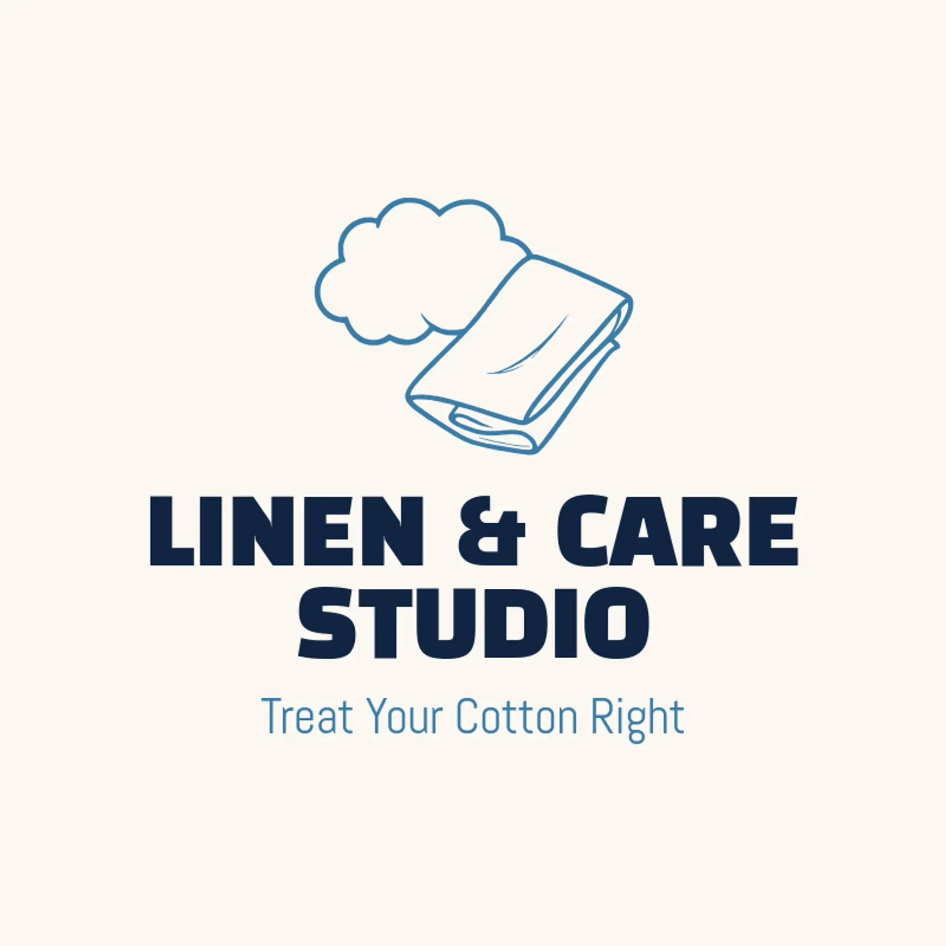 Linen & Care Studio logo for cotton