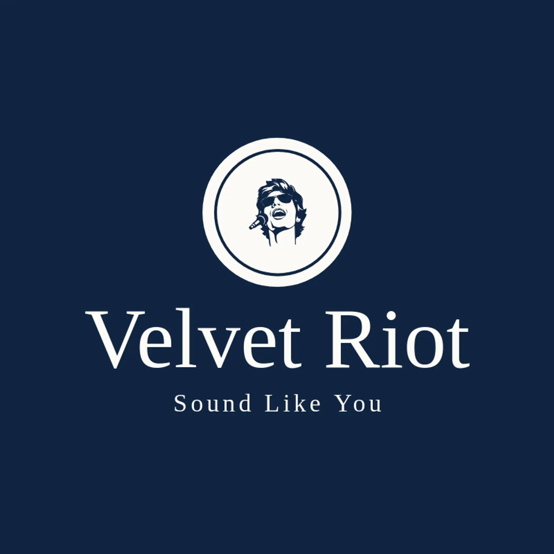 Velvet Riot logo for rockstar