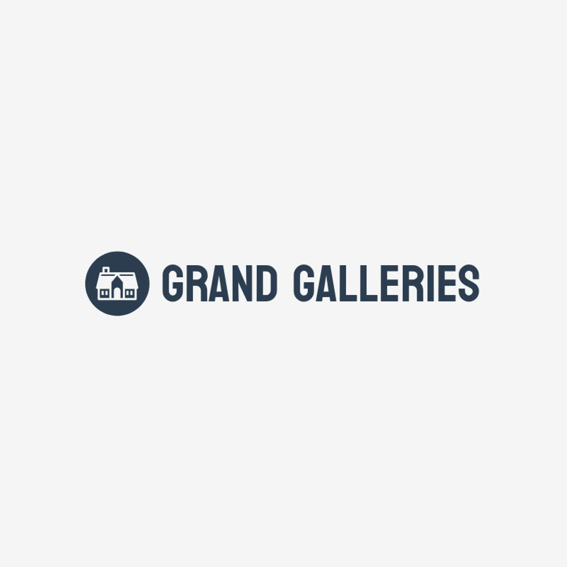 Grand Galleries logo for classy real estate