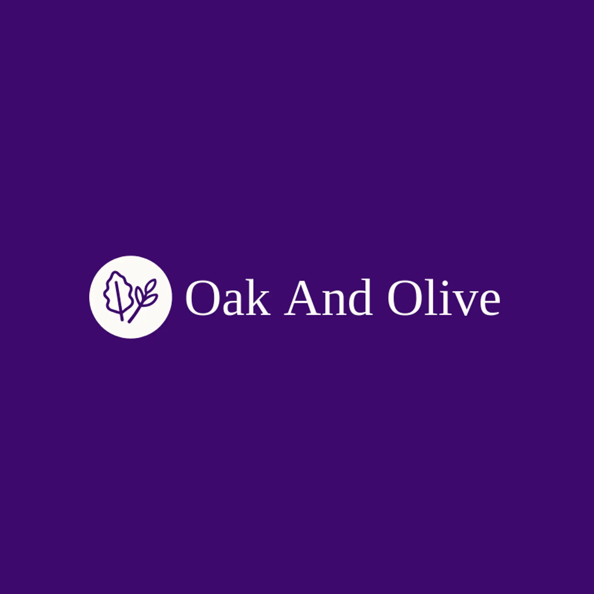 Oak and Olive logo for senior