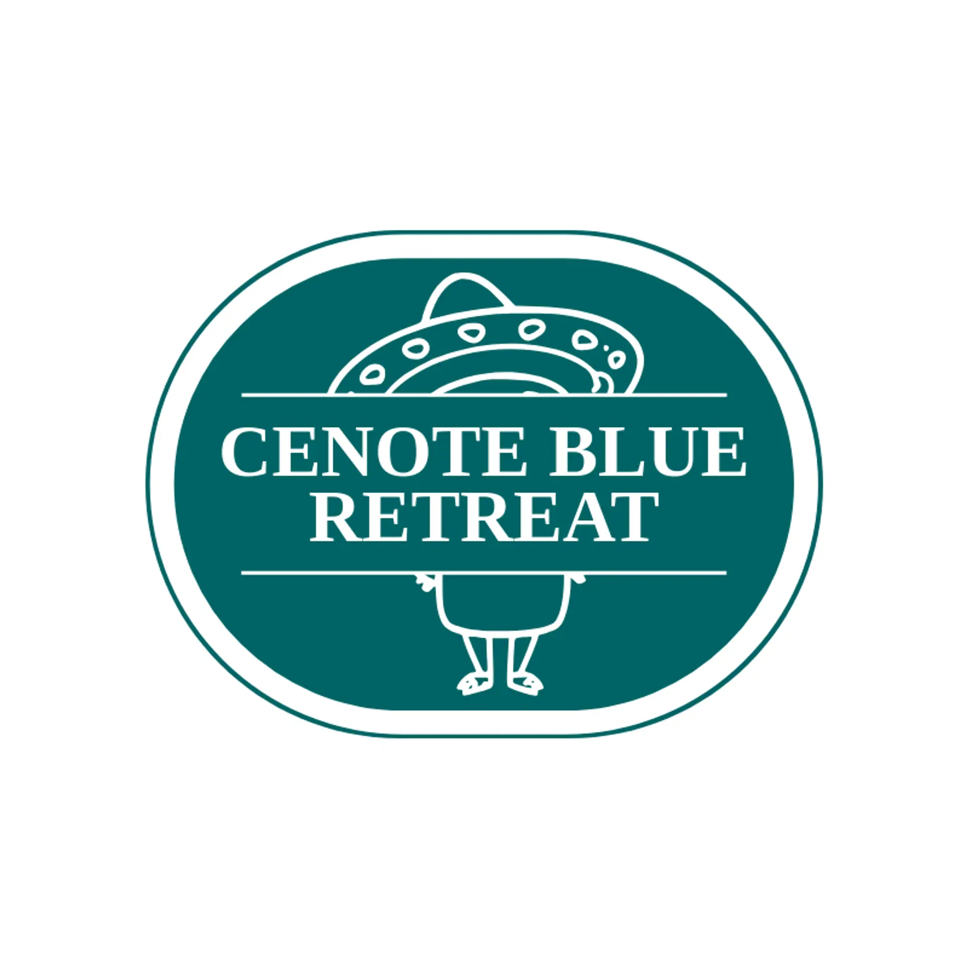 Cenote Blue Retreat logo for mexico