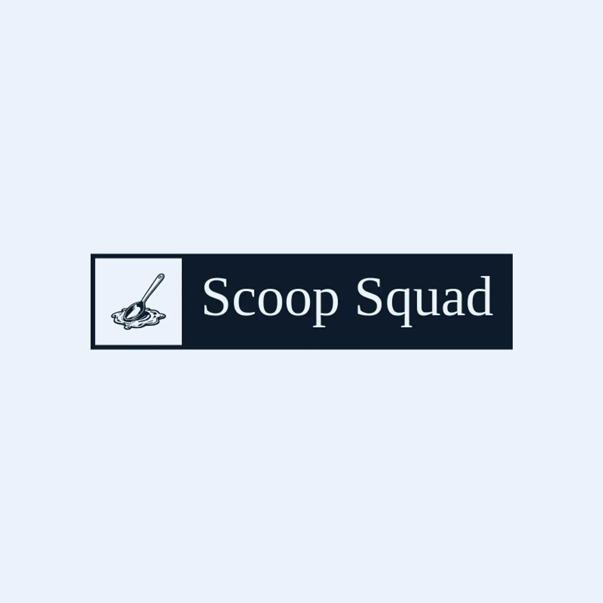 Scoop Squad logo for slime
