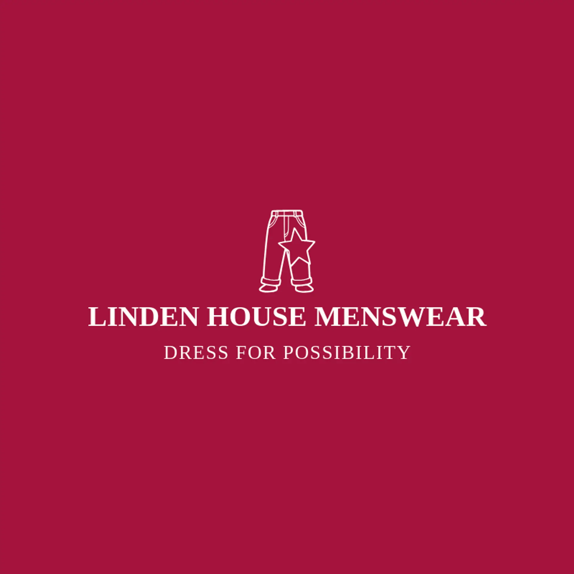 Linden House Menswear logo for mens fashion