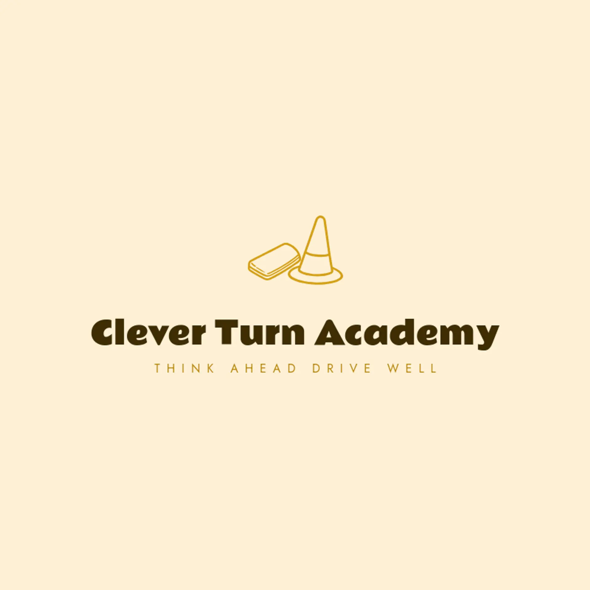 Clever Turn Academy logo for driving school