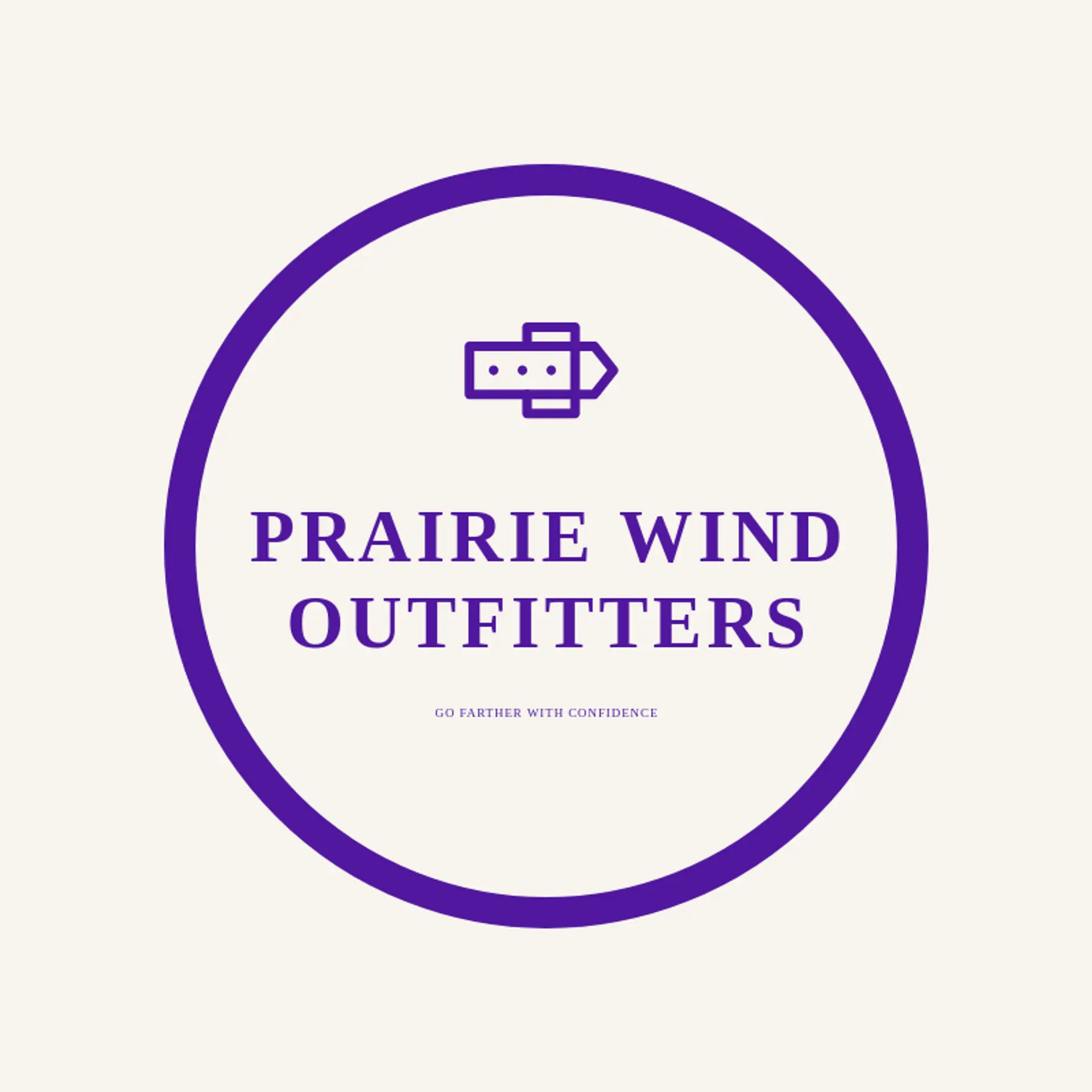 Prairie Wind Outfitters logo for Buckle