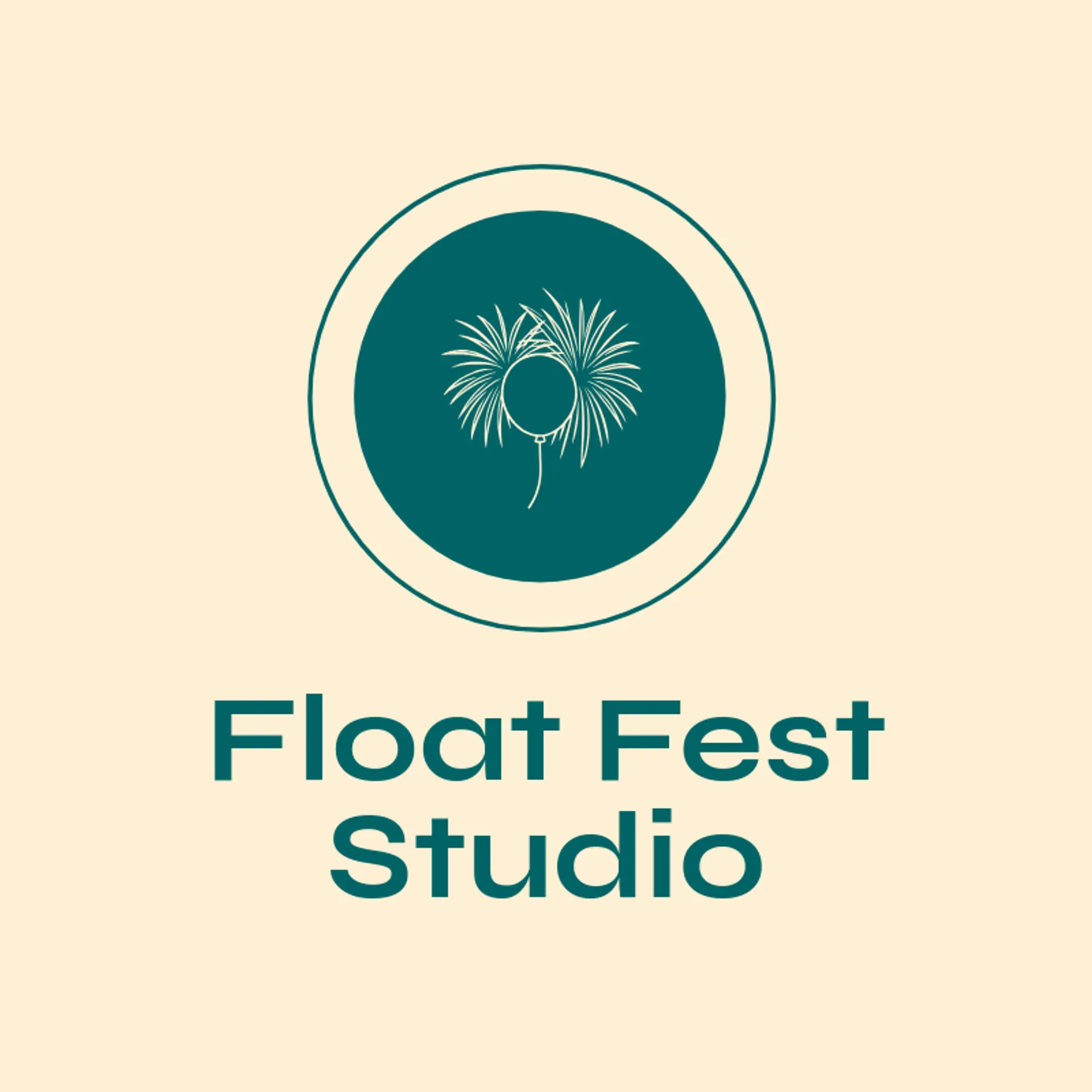 Float Fest Studio logo for birthday