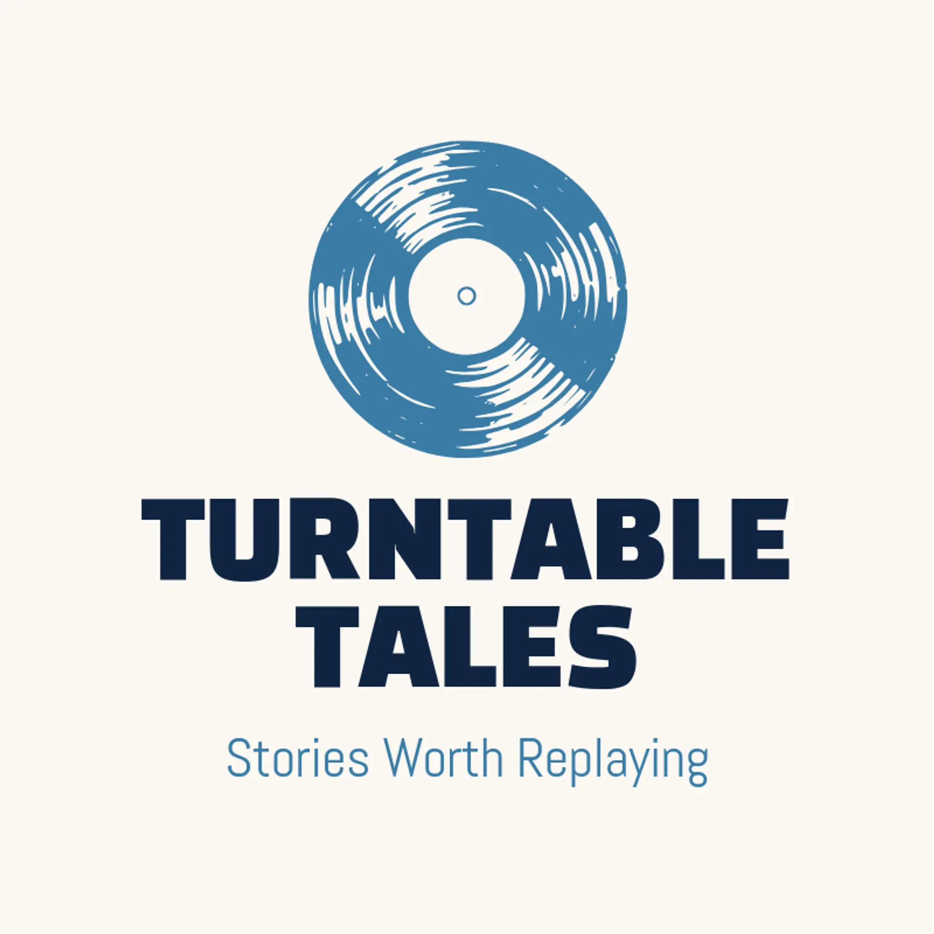 Turntable Tales logo for record