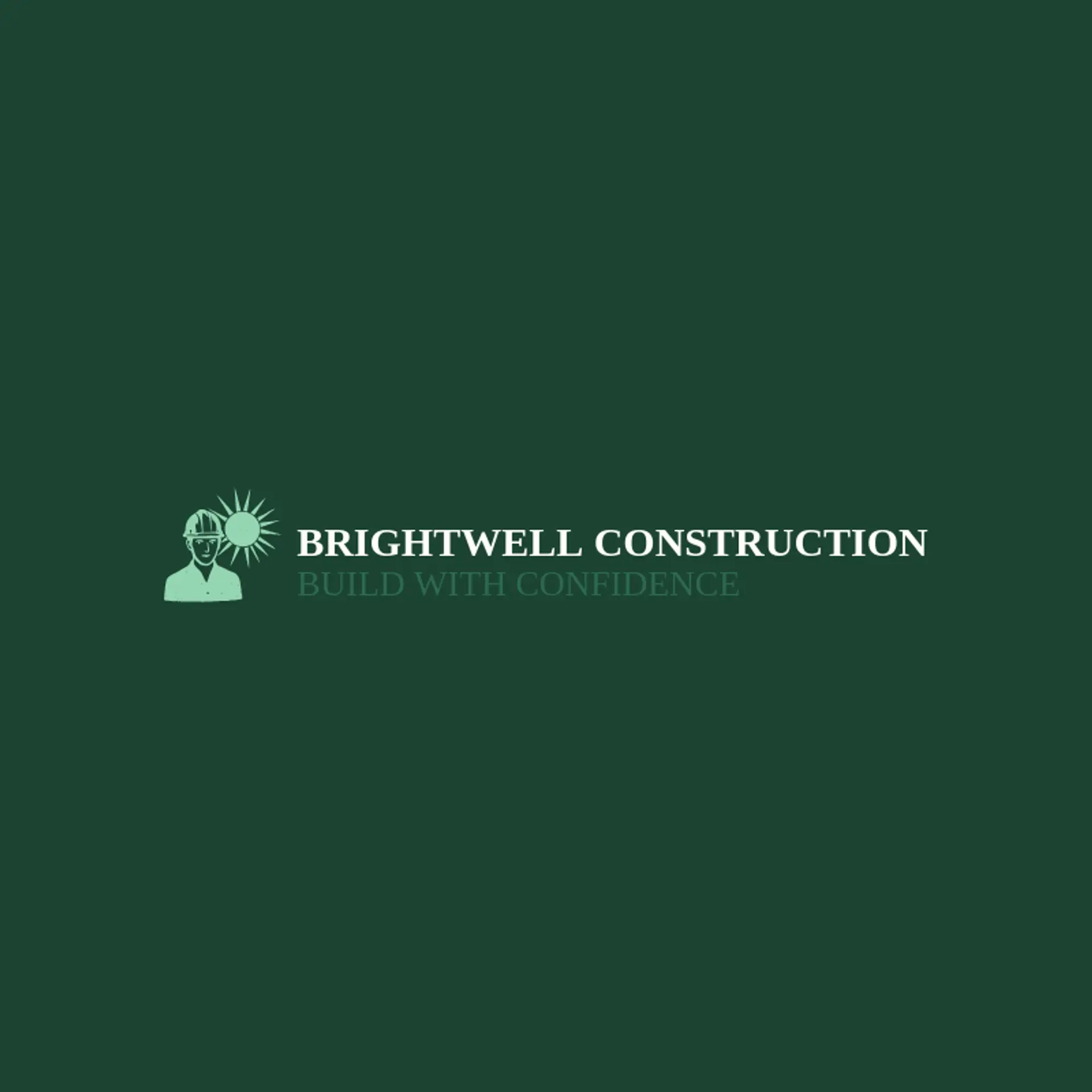Brightwell Construction logo for general contractor