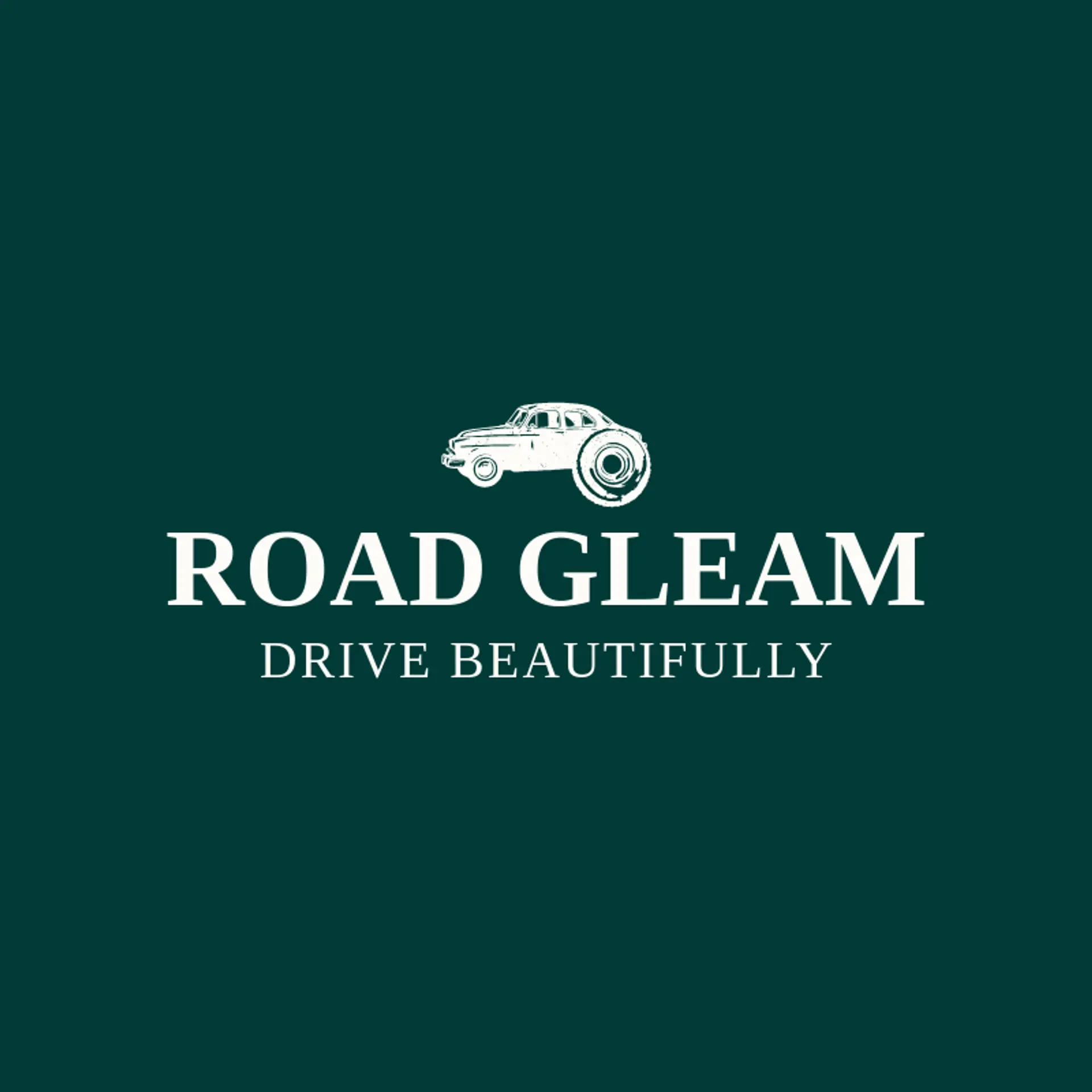 Road Gleam logo for auto detailing