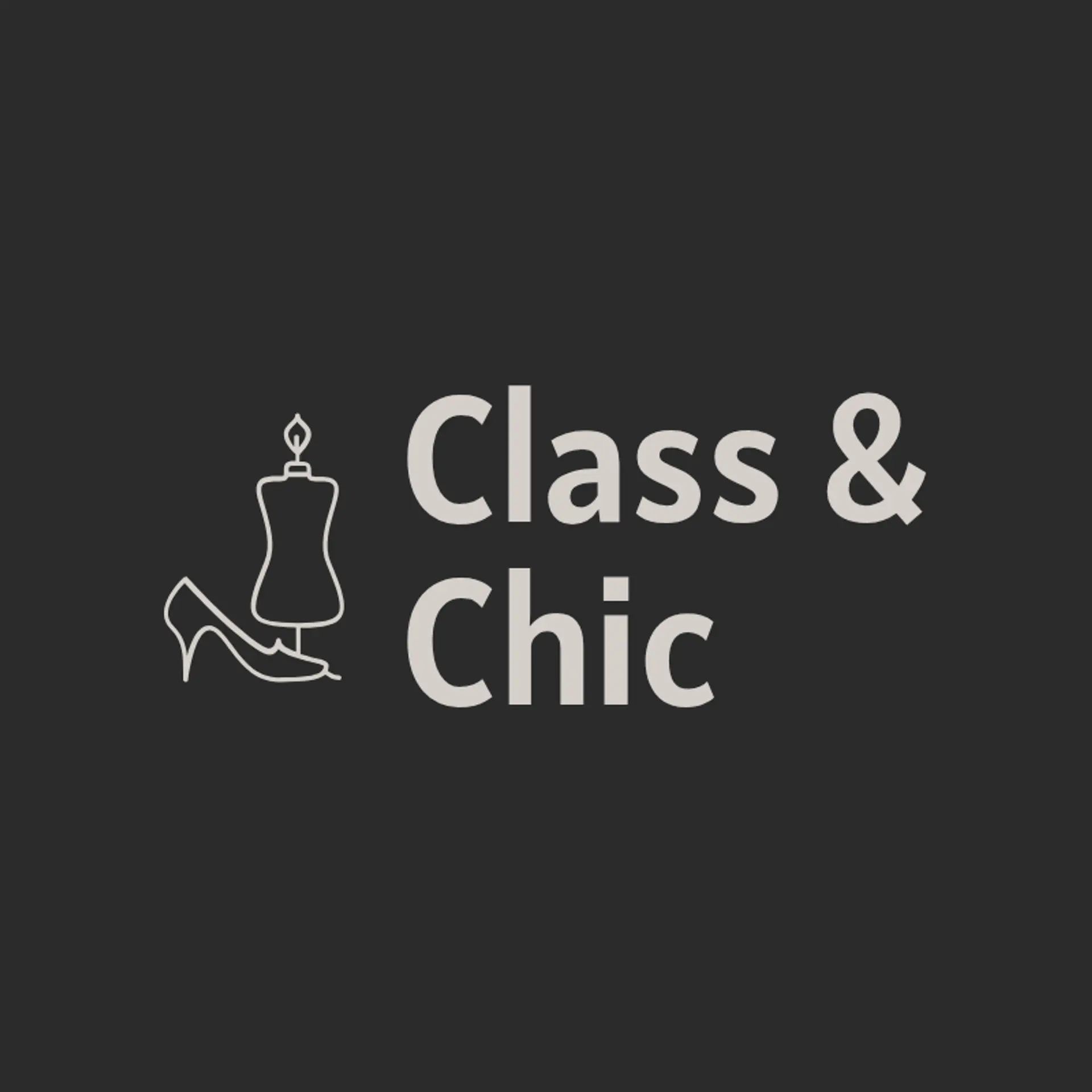 Class & Chic logo for classic fashion