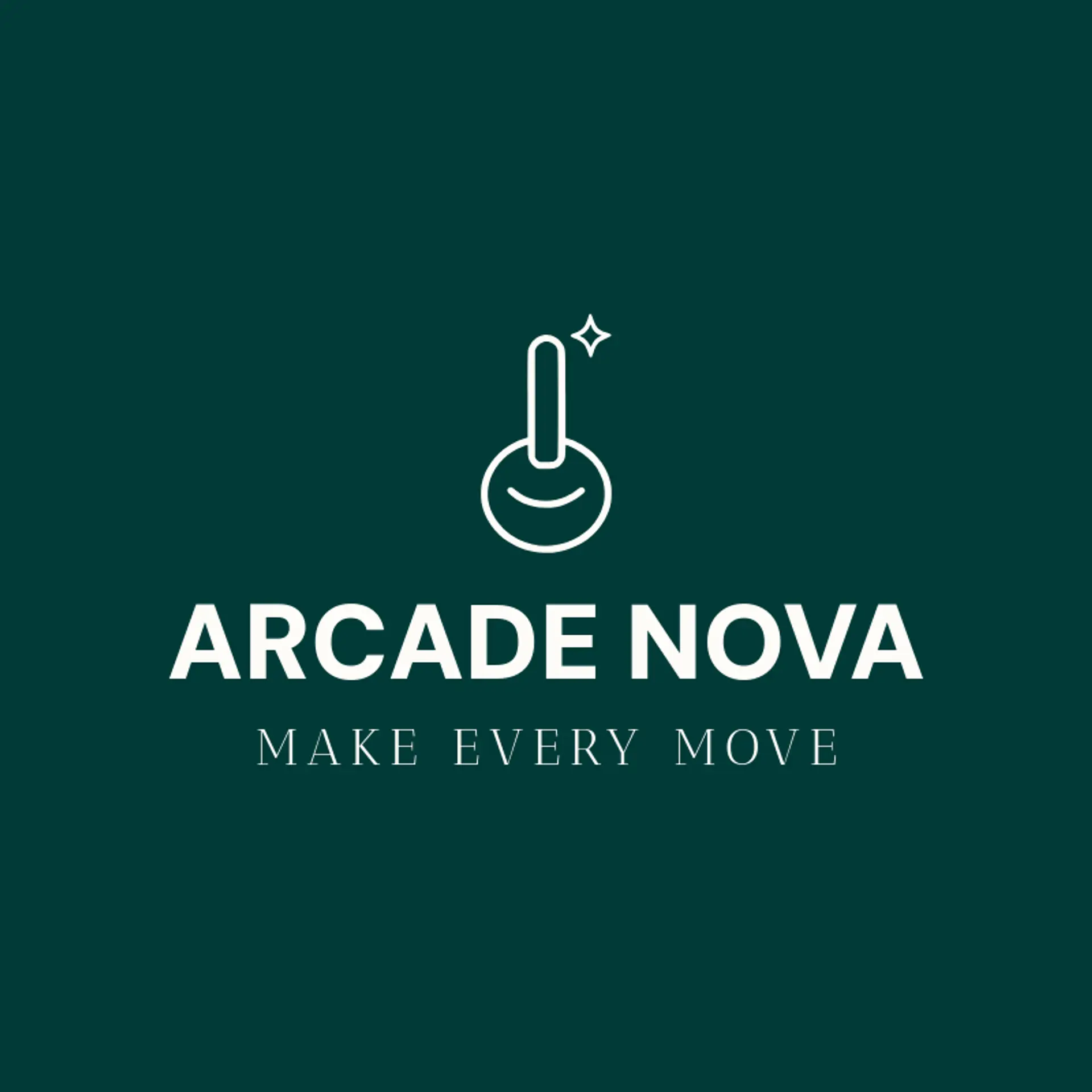 Arcade Nova logo for gamer