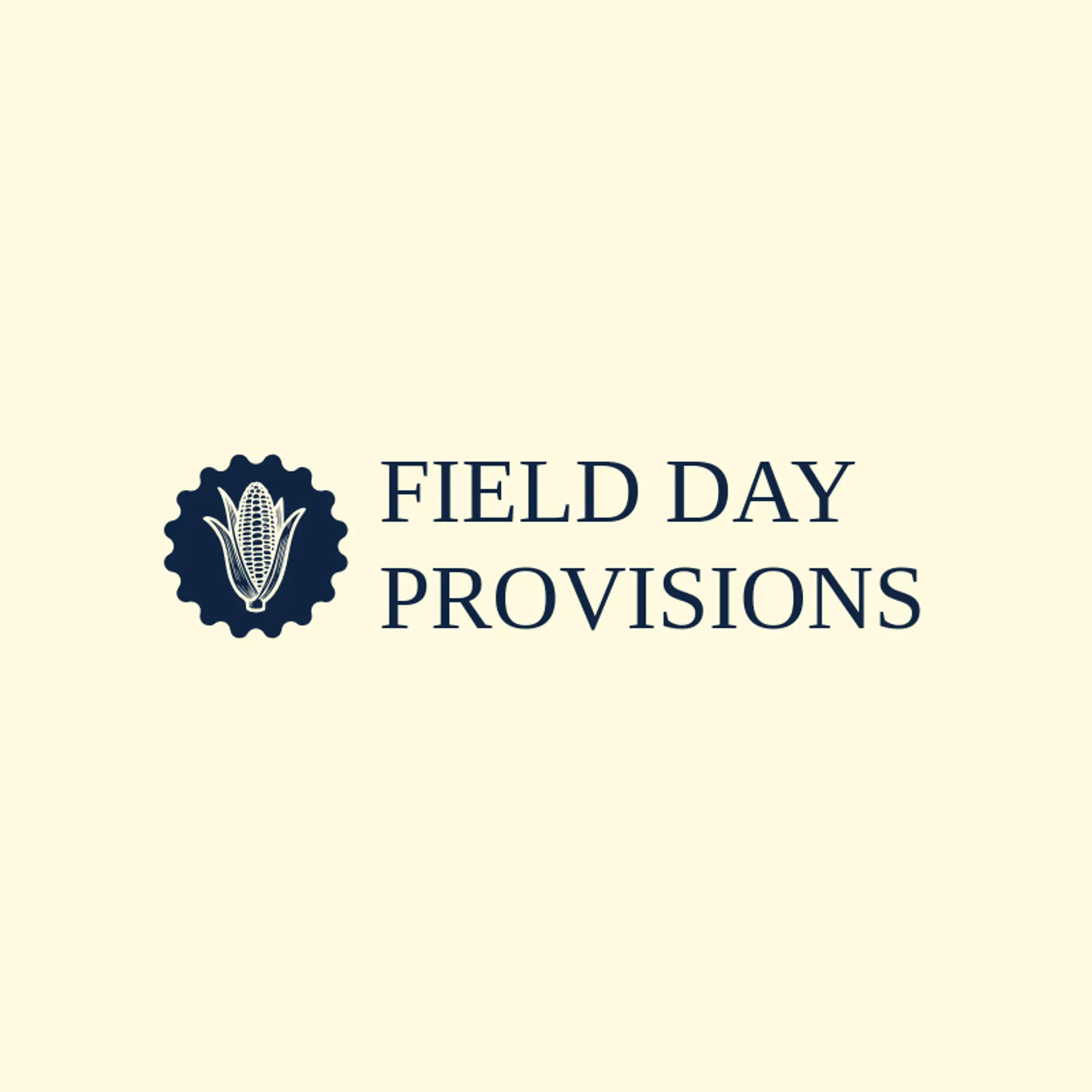 Field Day Provisions logo for harvest