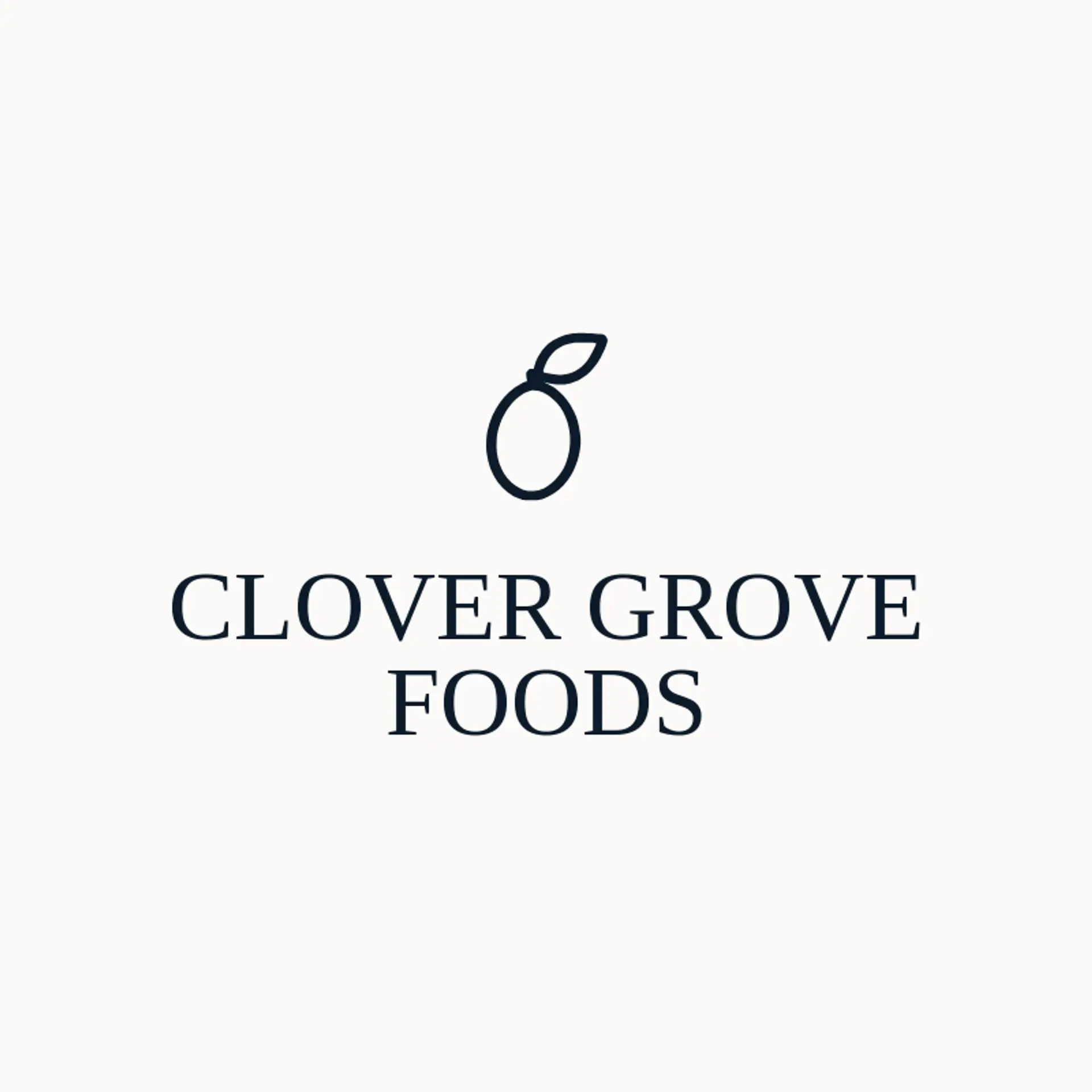 Clover Grove Foods logo for vegetarian