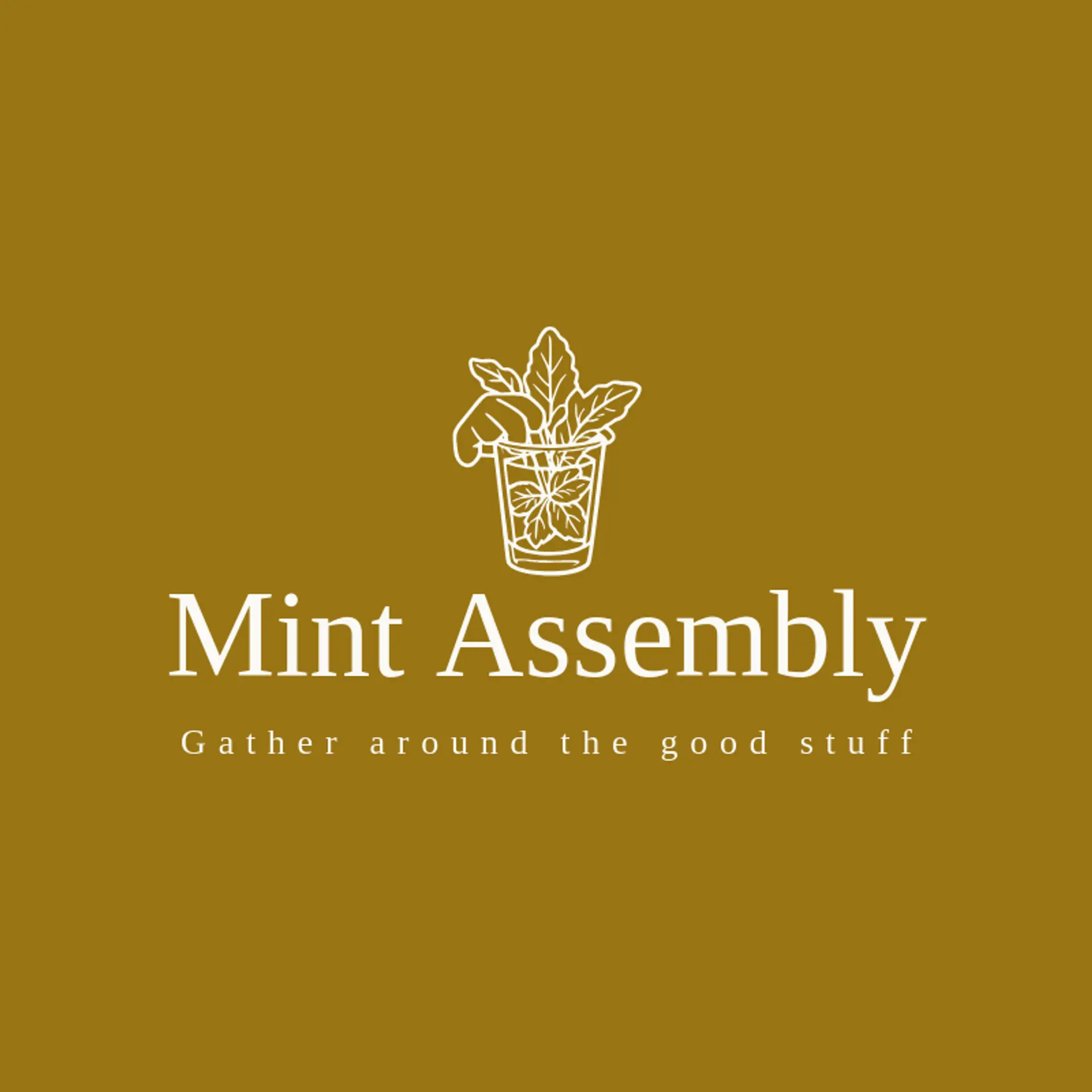 Mint Assembly logo for bartender