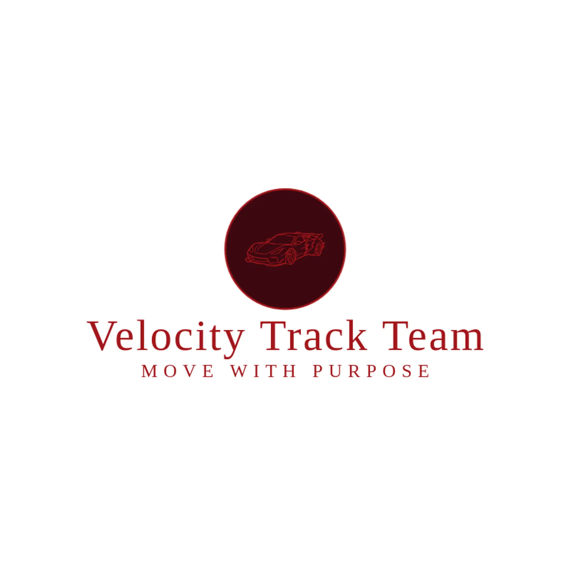 Velocity Track Team logo for race