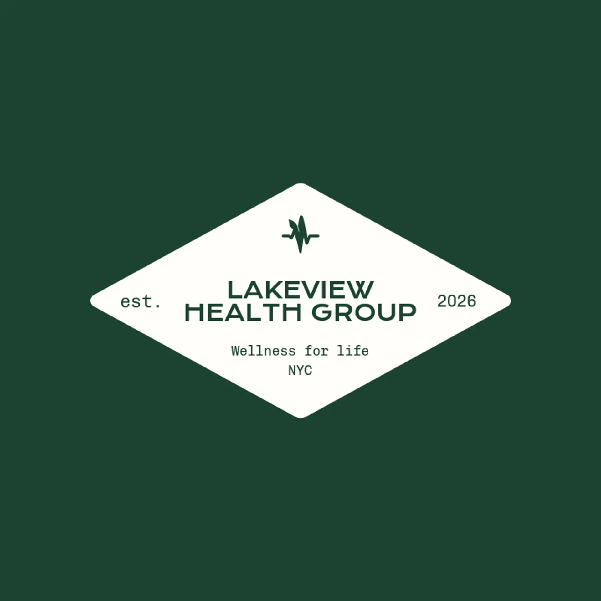 Lakeview Health Group logo for medicine