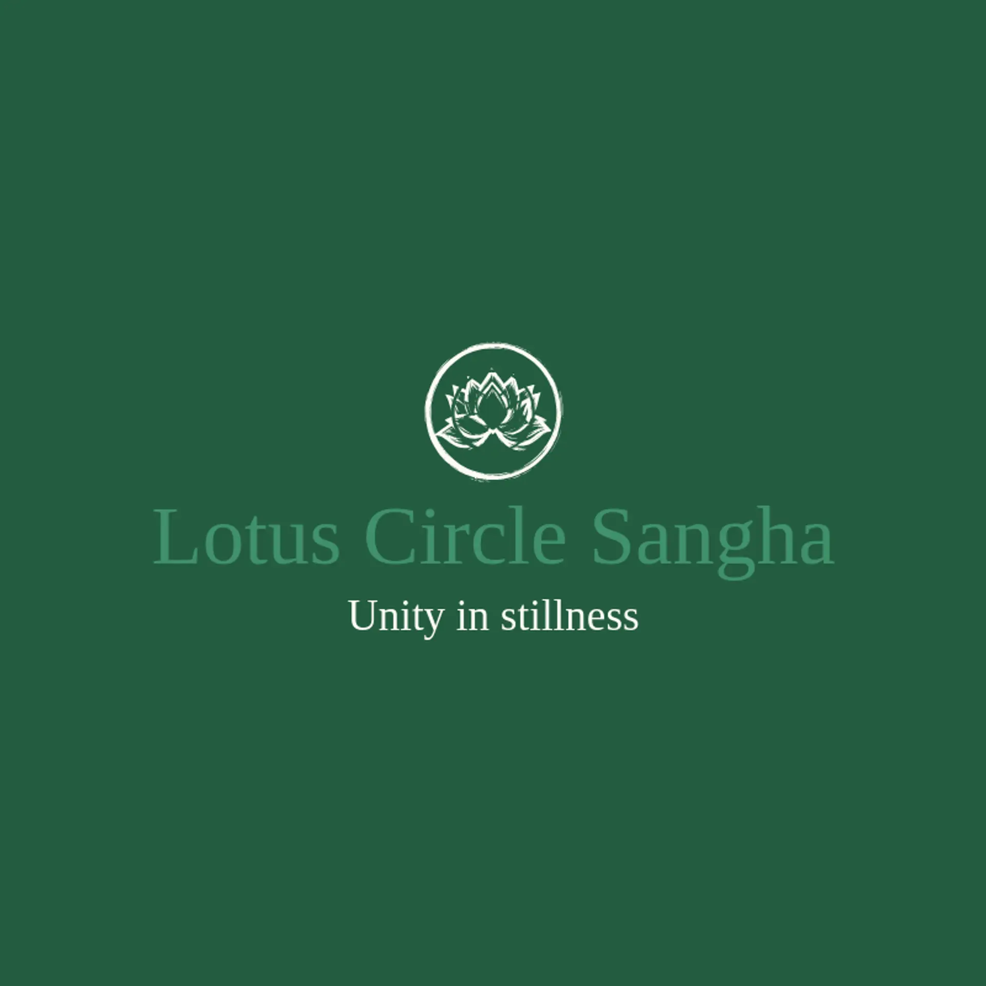 Lotus Circle Sangha logo for buddhism
