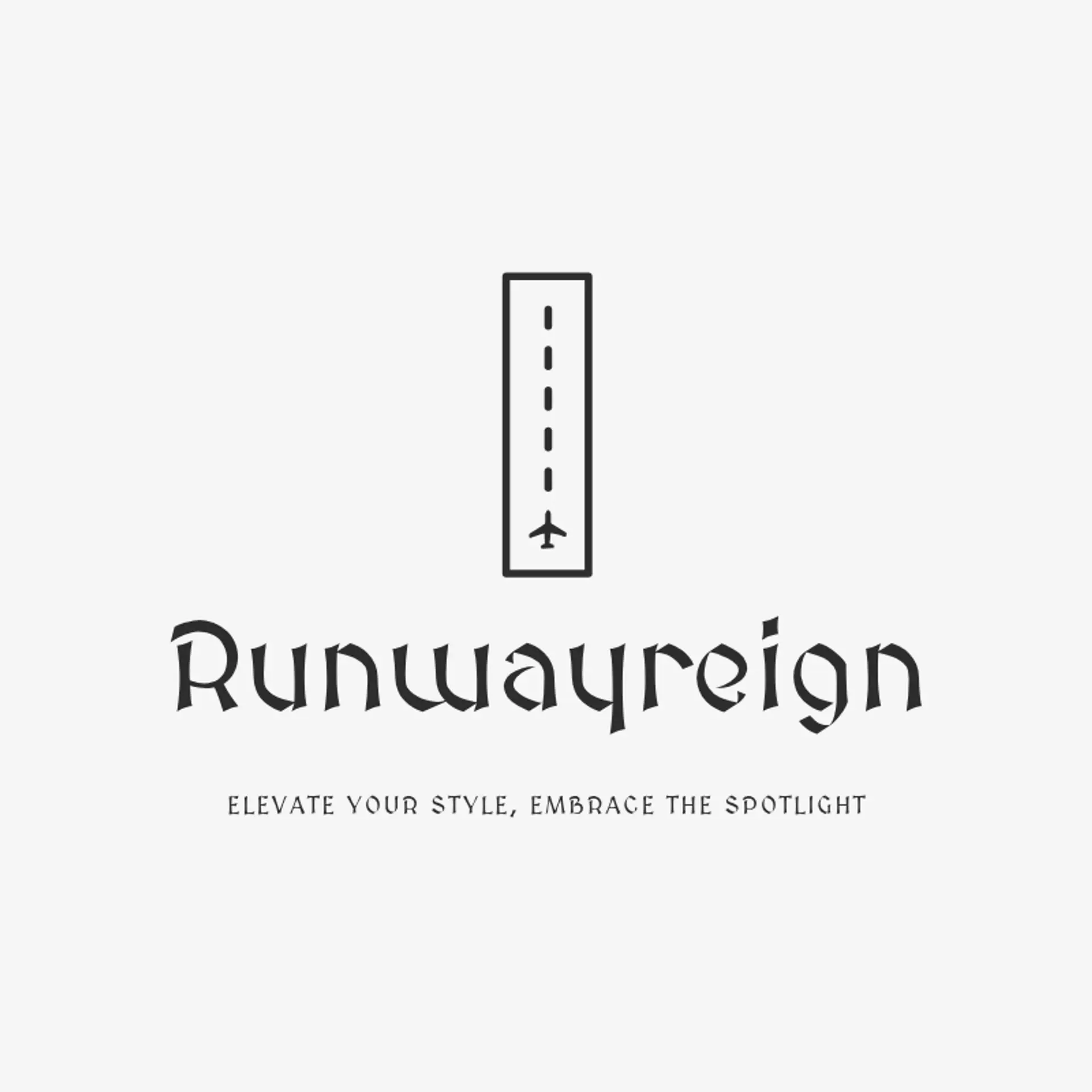 RunwayReign logo for fashion show