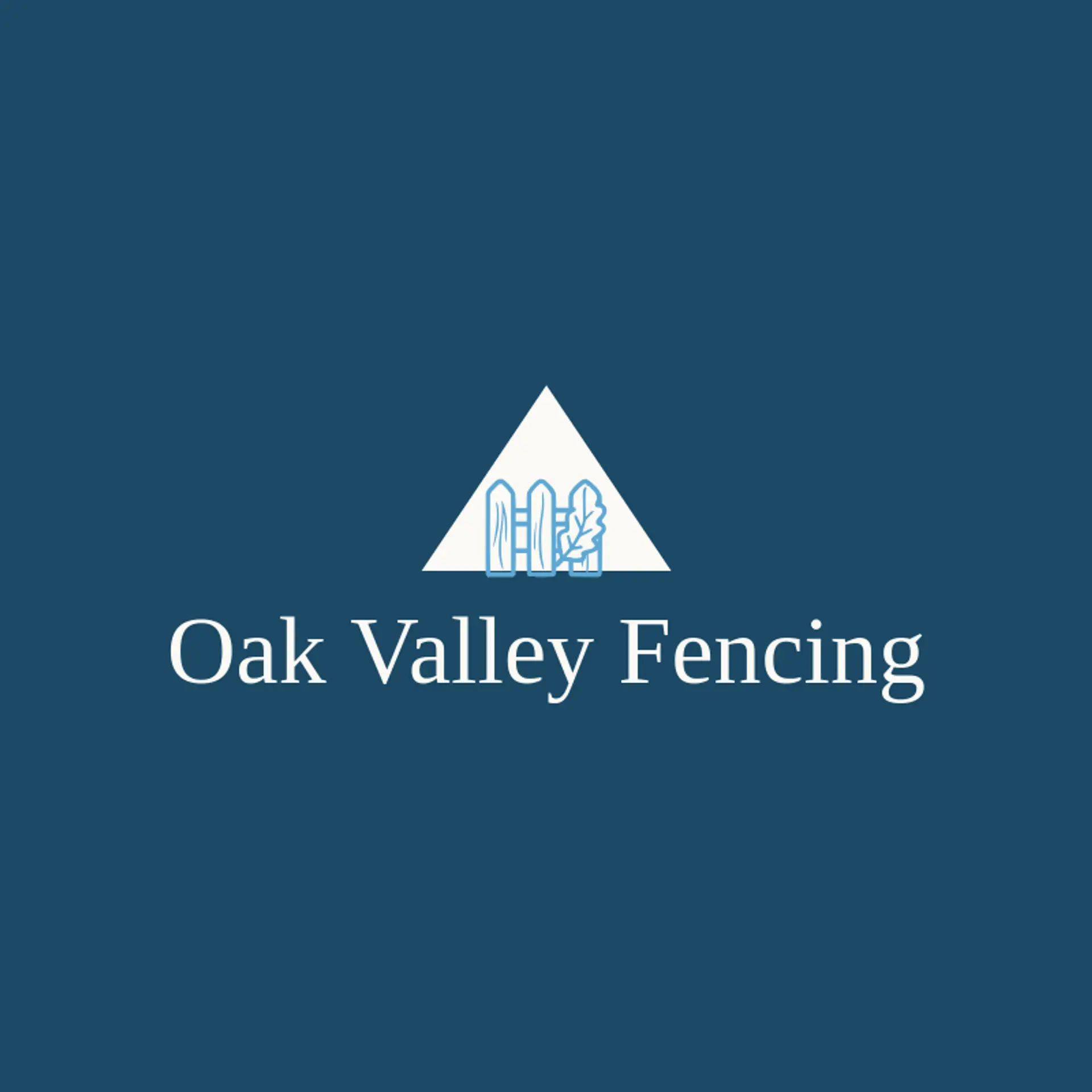 Oak Valley Fencing logo for fence