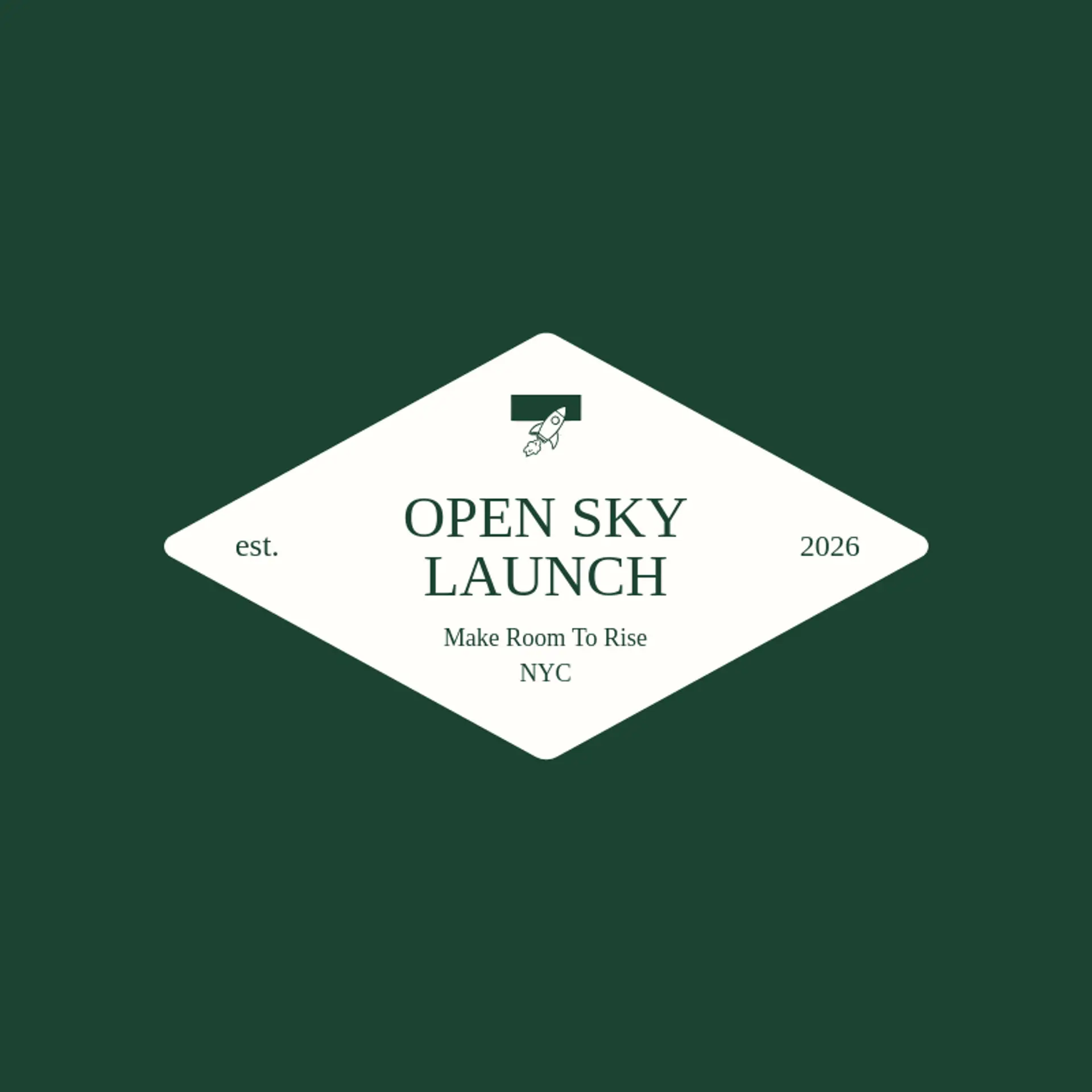 Open Sky Launch logo for launch