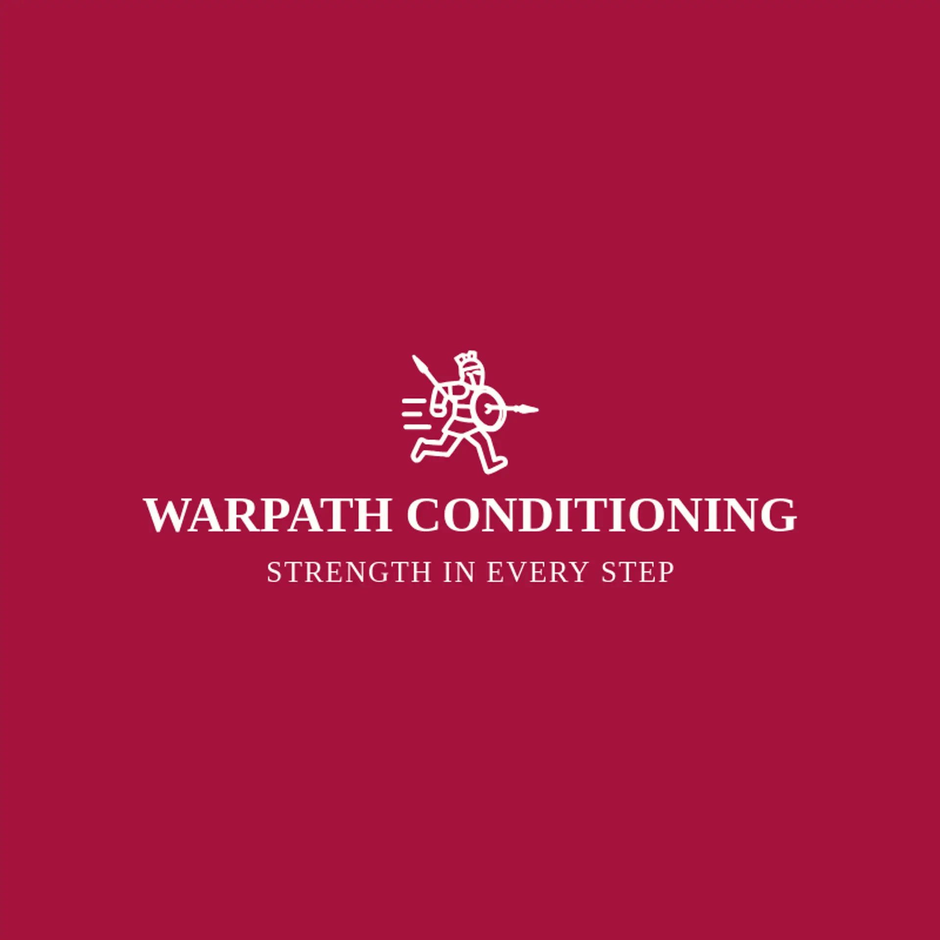 Warpath Conditioning logo for spartan