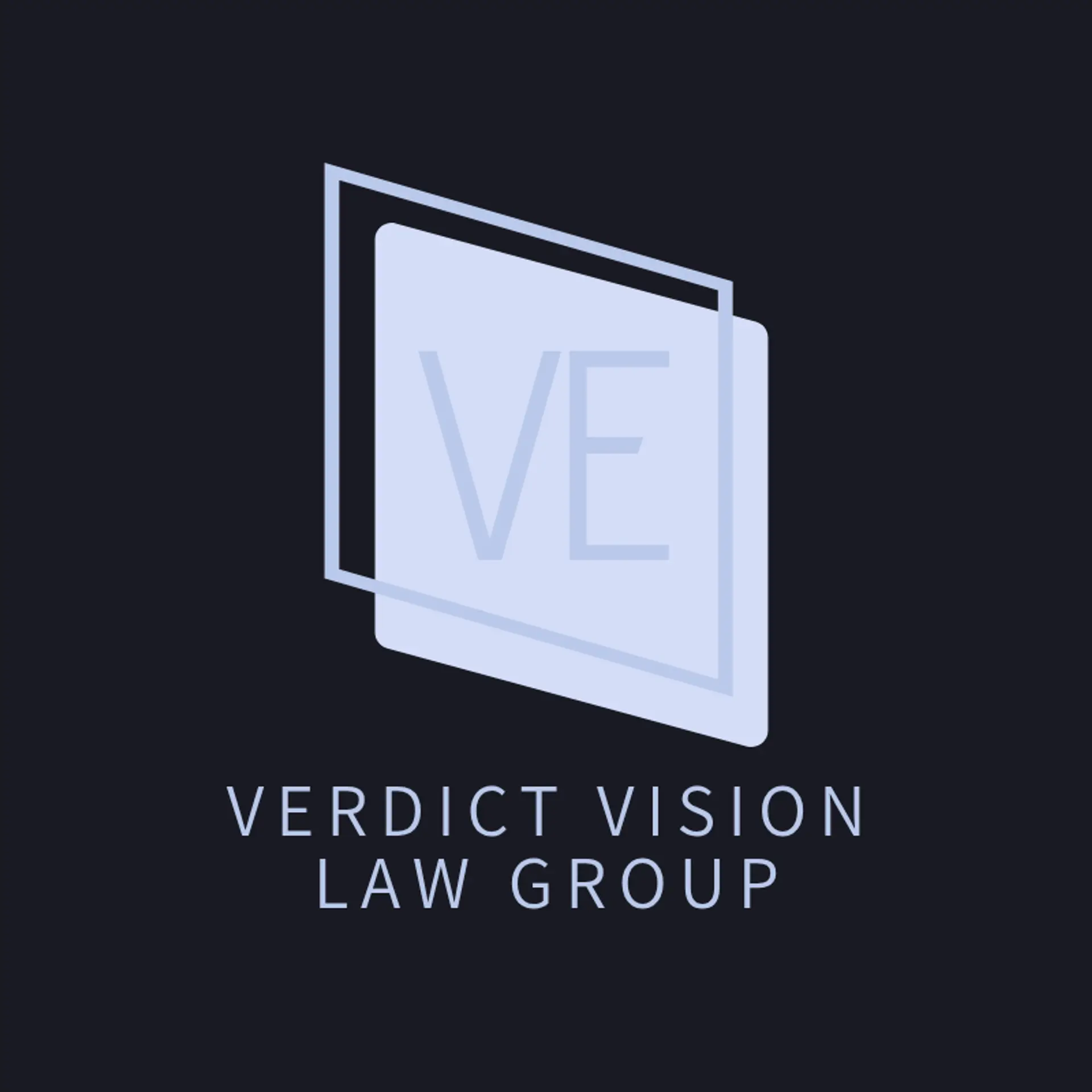 Verdict Vision Law Group logo for law office