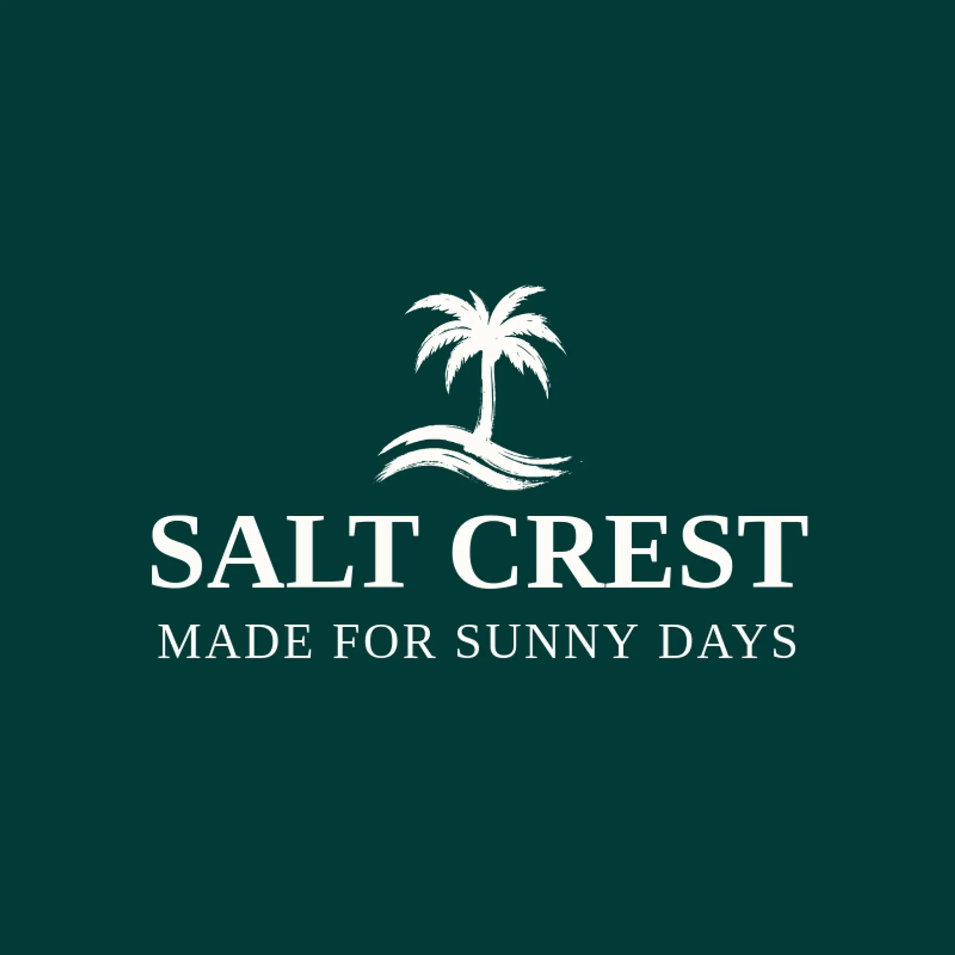 Salt Crest logo for beach