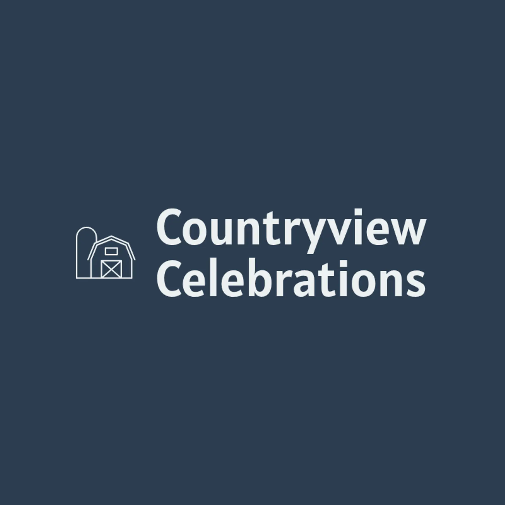 Rustic Roots Venue logo for farm wedding venue