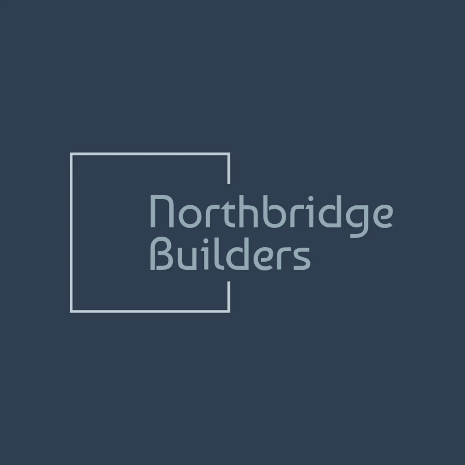NorthBridge Builders logo for construction house