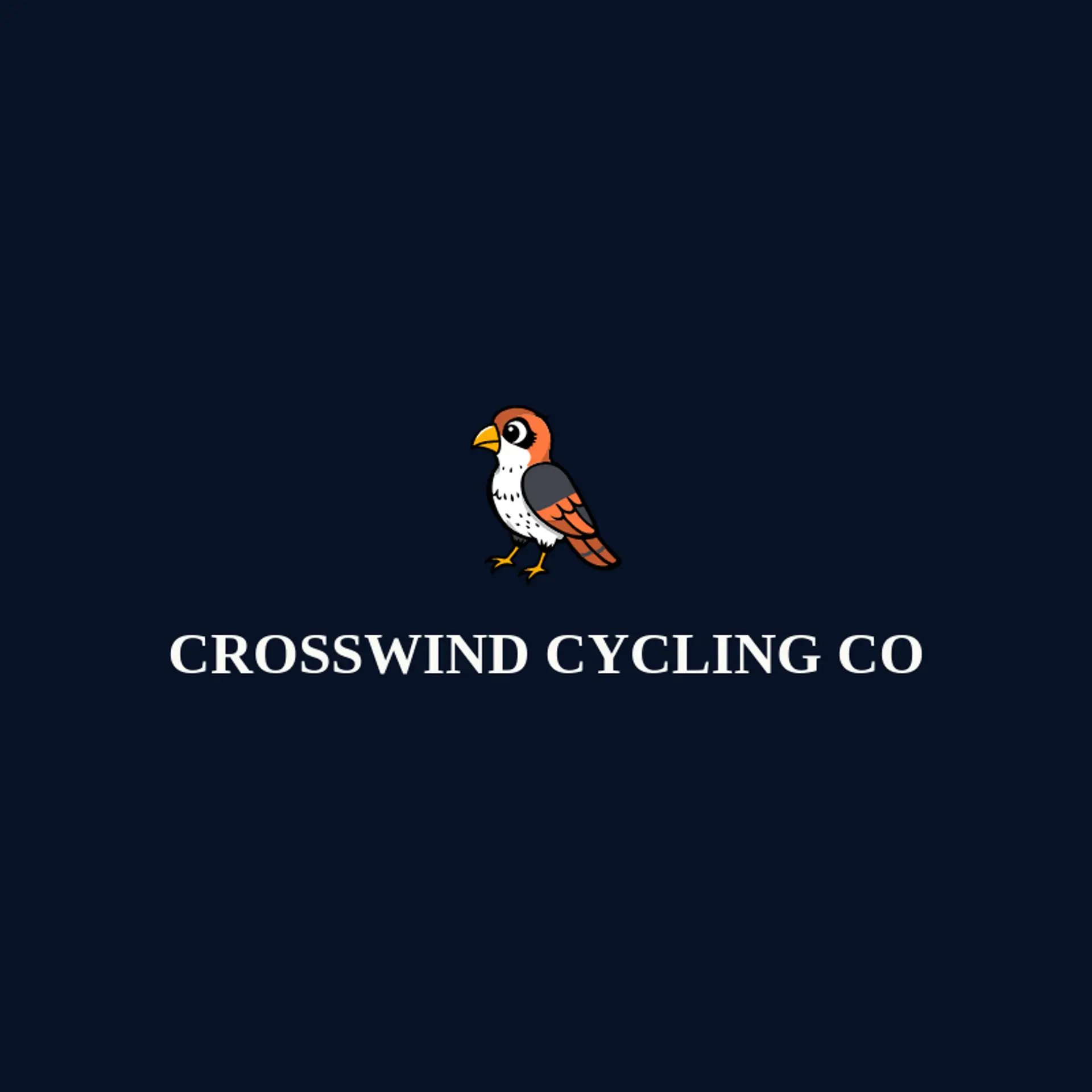 Crosswind Cycling Co logo for falcon