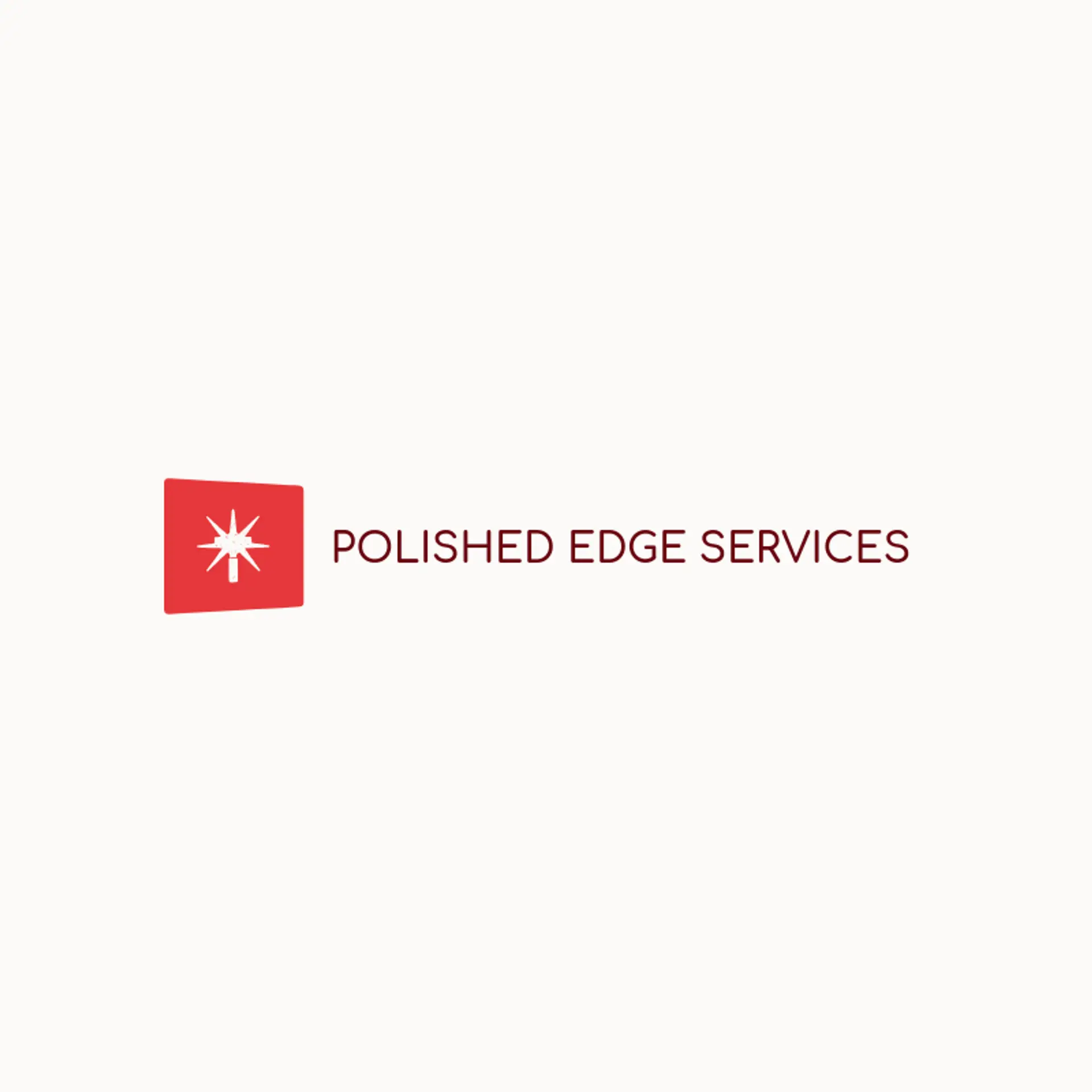 Polished Edge Services logo for pressure wash