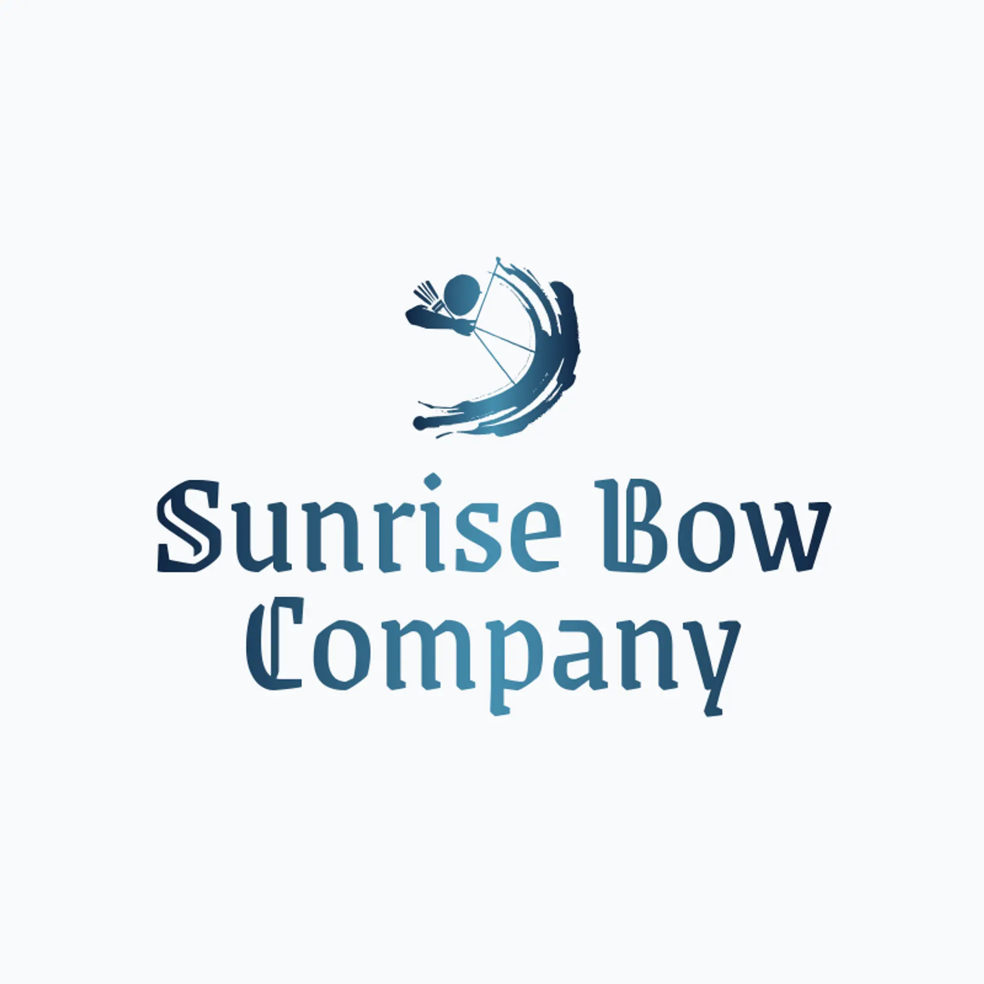 Sunrise Bow Company logo for archer