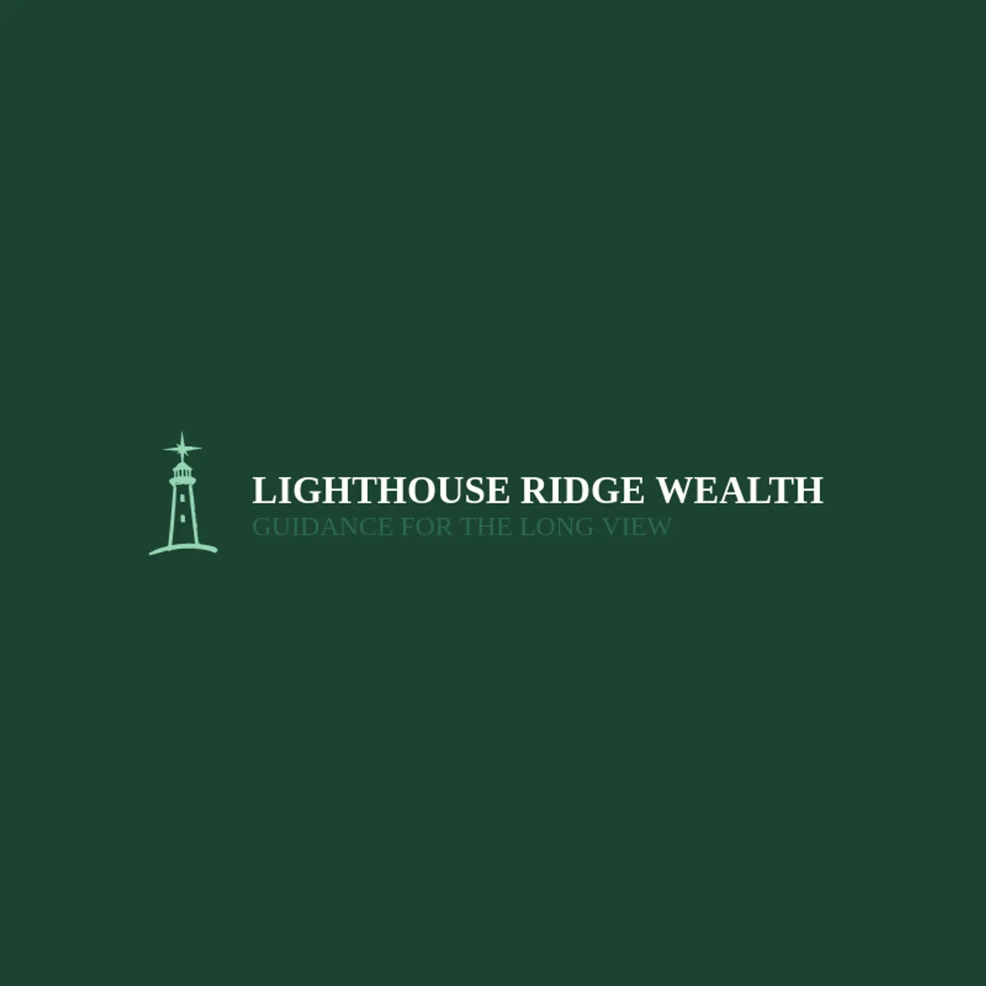 Lighthouse Ridge Wealth logo for investment