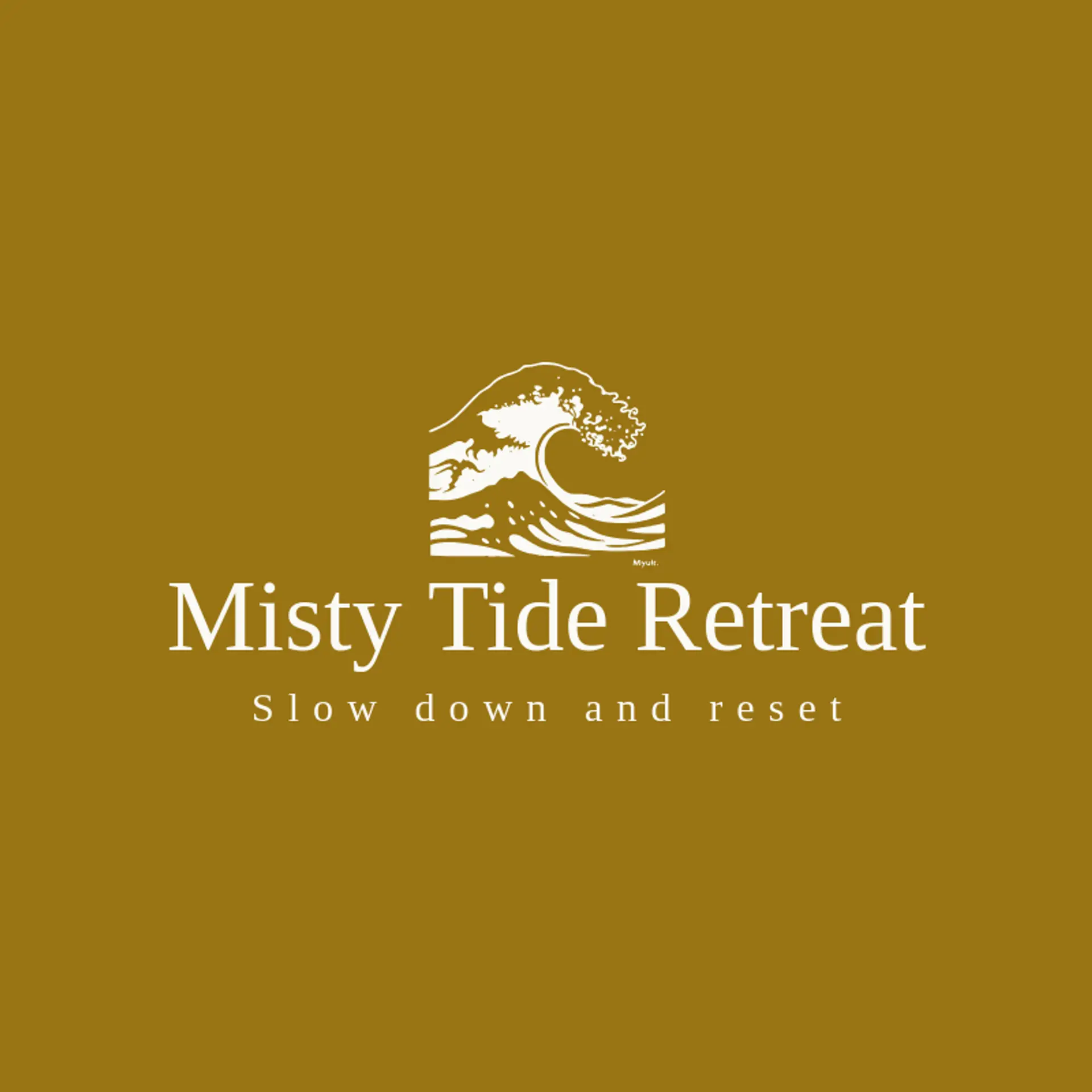 Misty Tide Retreat logo for tide