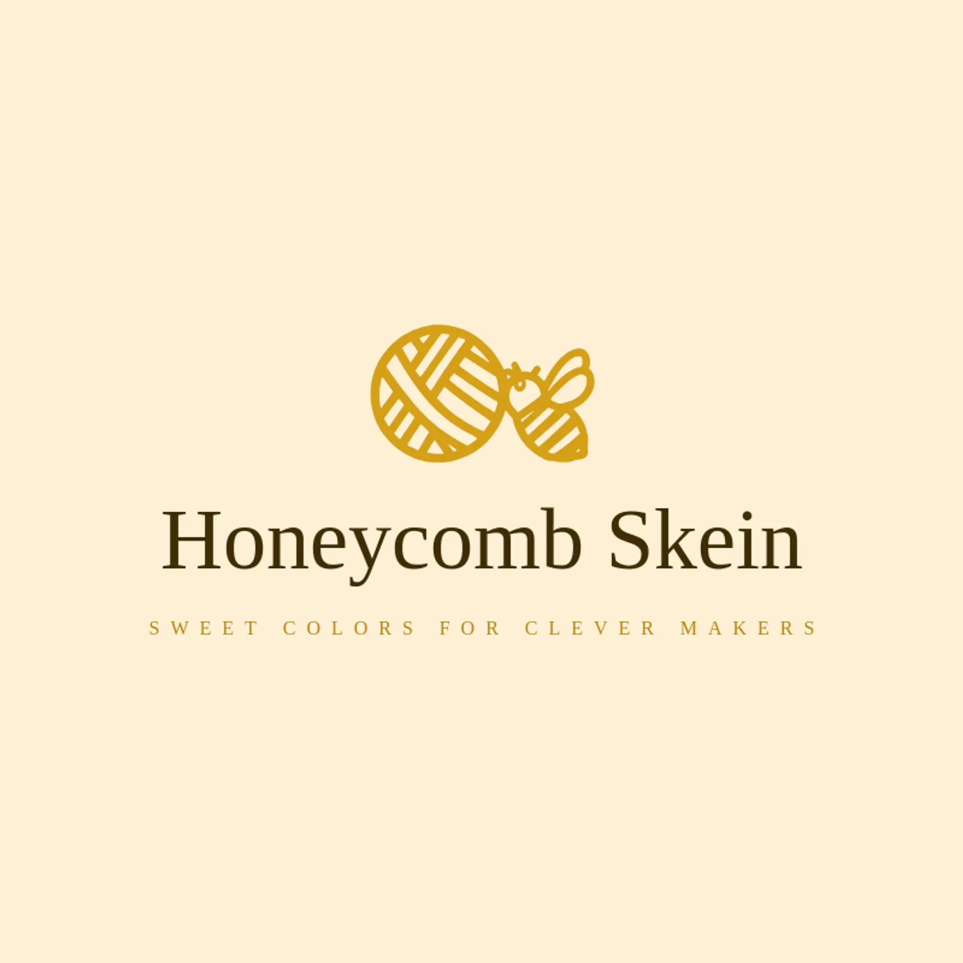 Honeycomb Skein logo for yarn