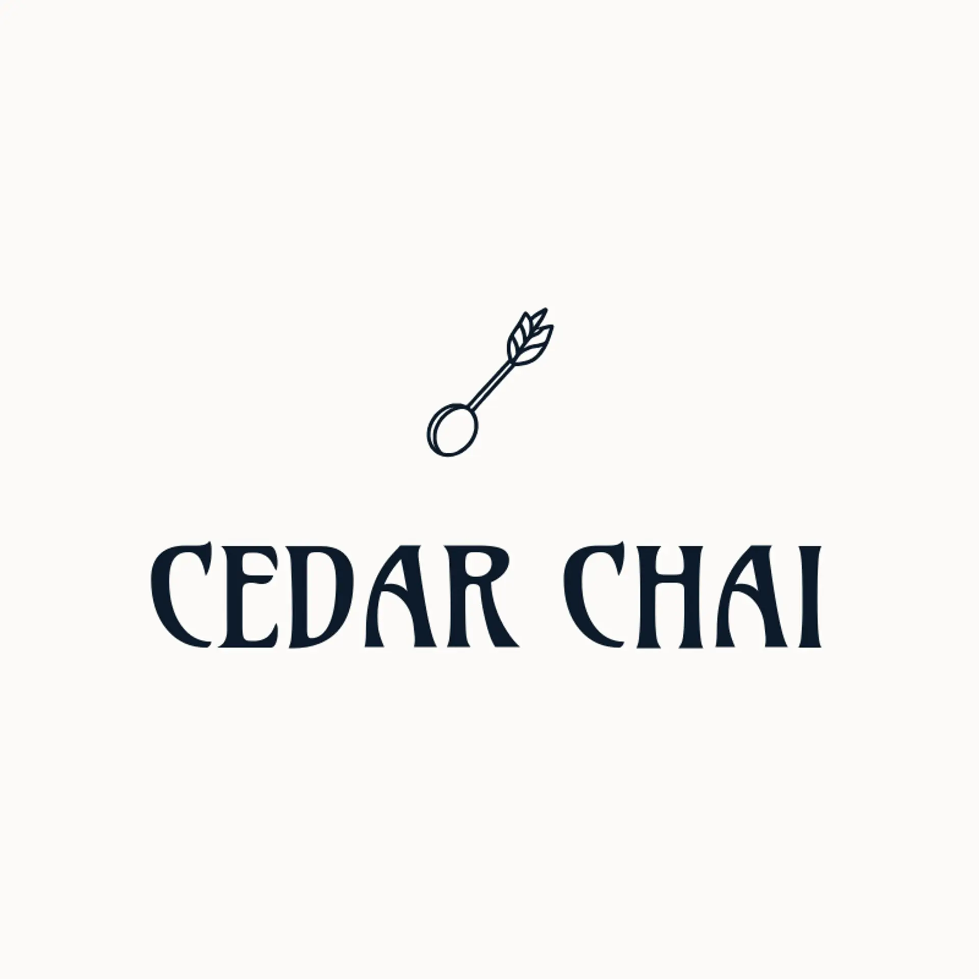 Cedar Chai logo for tea