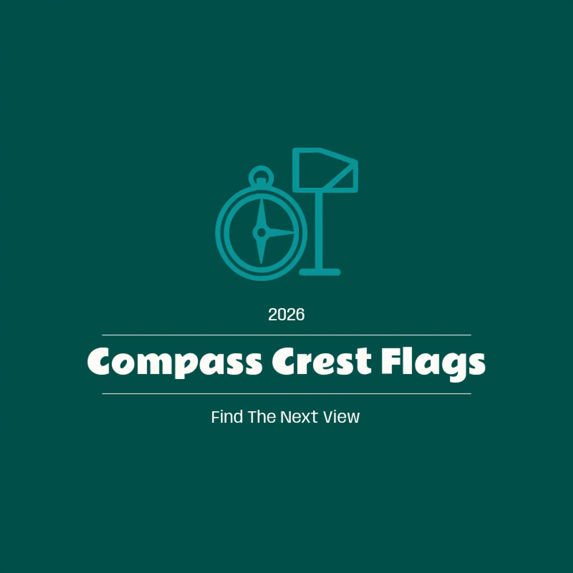 Compass Crest Flags logo for flag