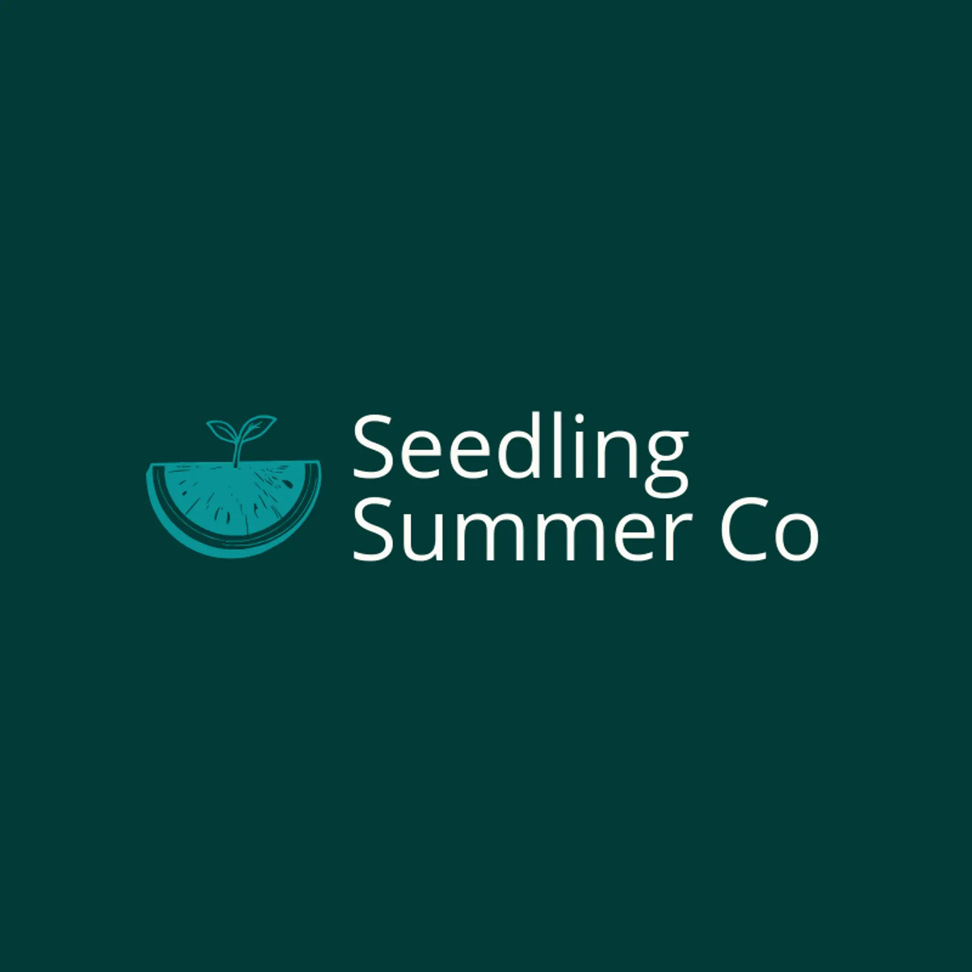 Seedling Summer Co logo for watermelon
