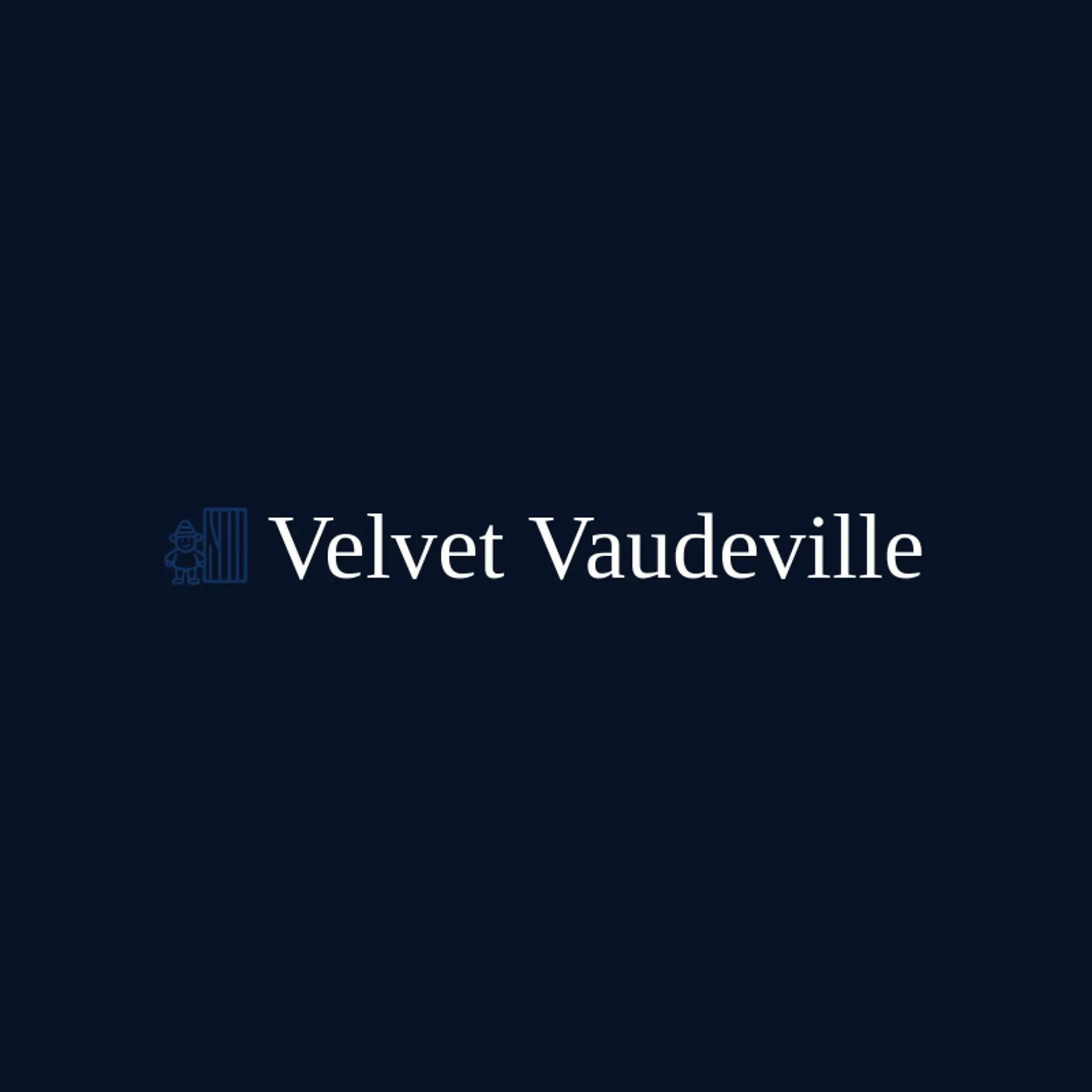 Velvet Vaudeville logo for jester