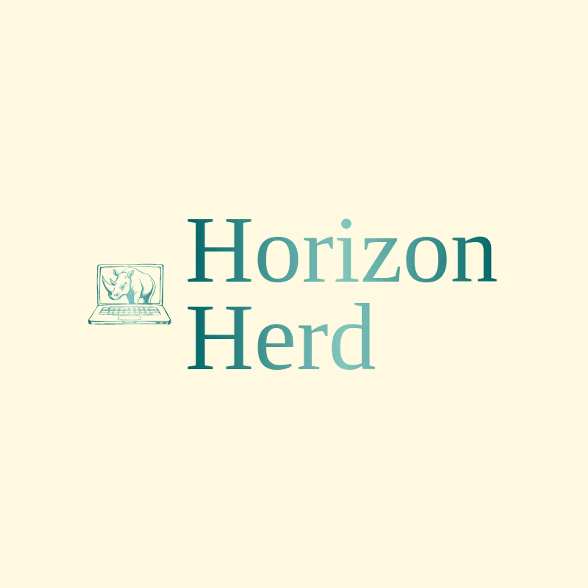 Horizon Herd logo for rhino